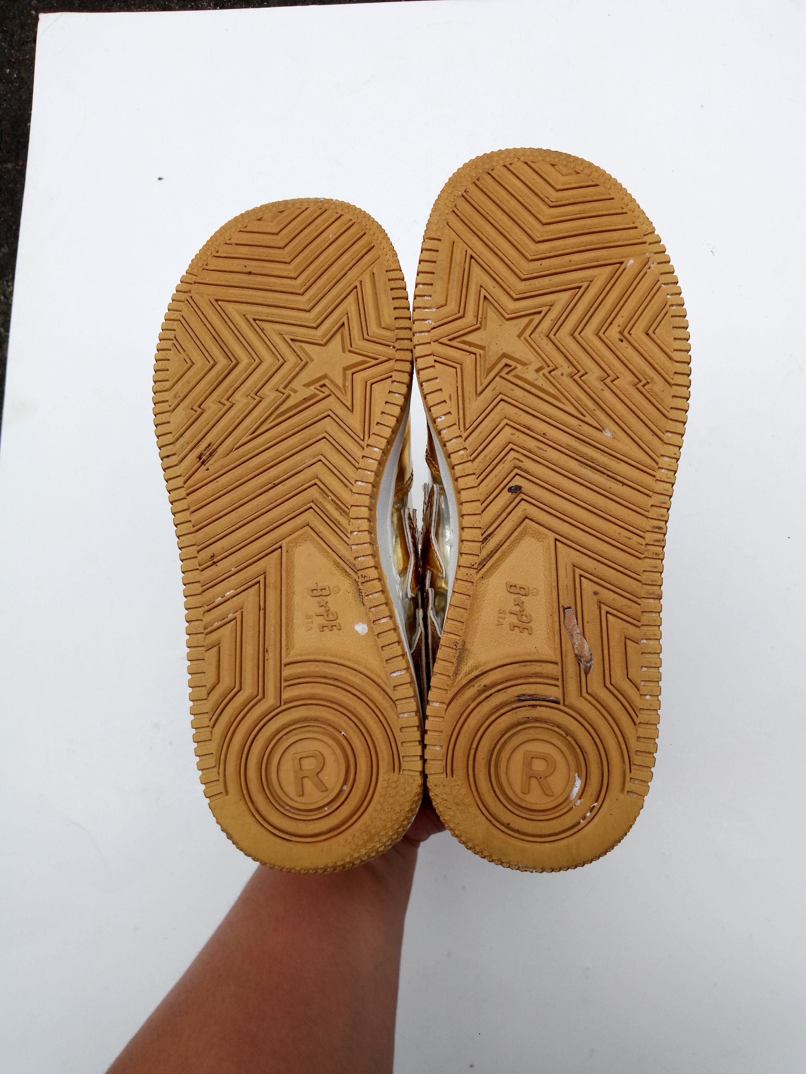 Bape Bapesta Foil 2009 Size US 5.5 / EU 38 - 12 Thumbnail