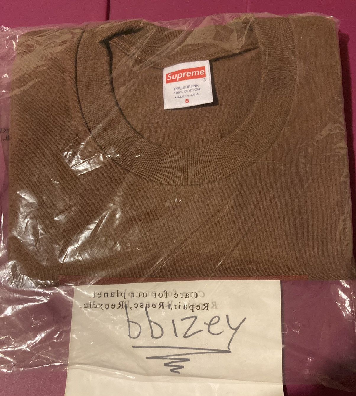 Supreme Supreme Al Green Tee Brown Small Size US S / EU 44-46 / 1 - 2 Thumbnail