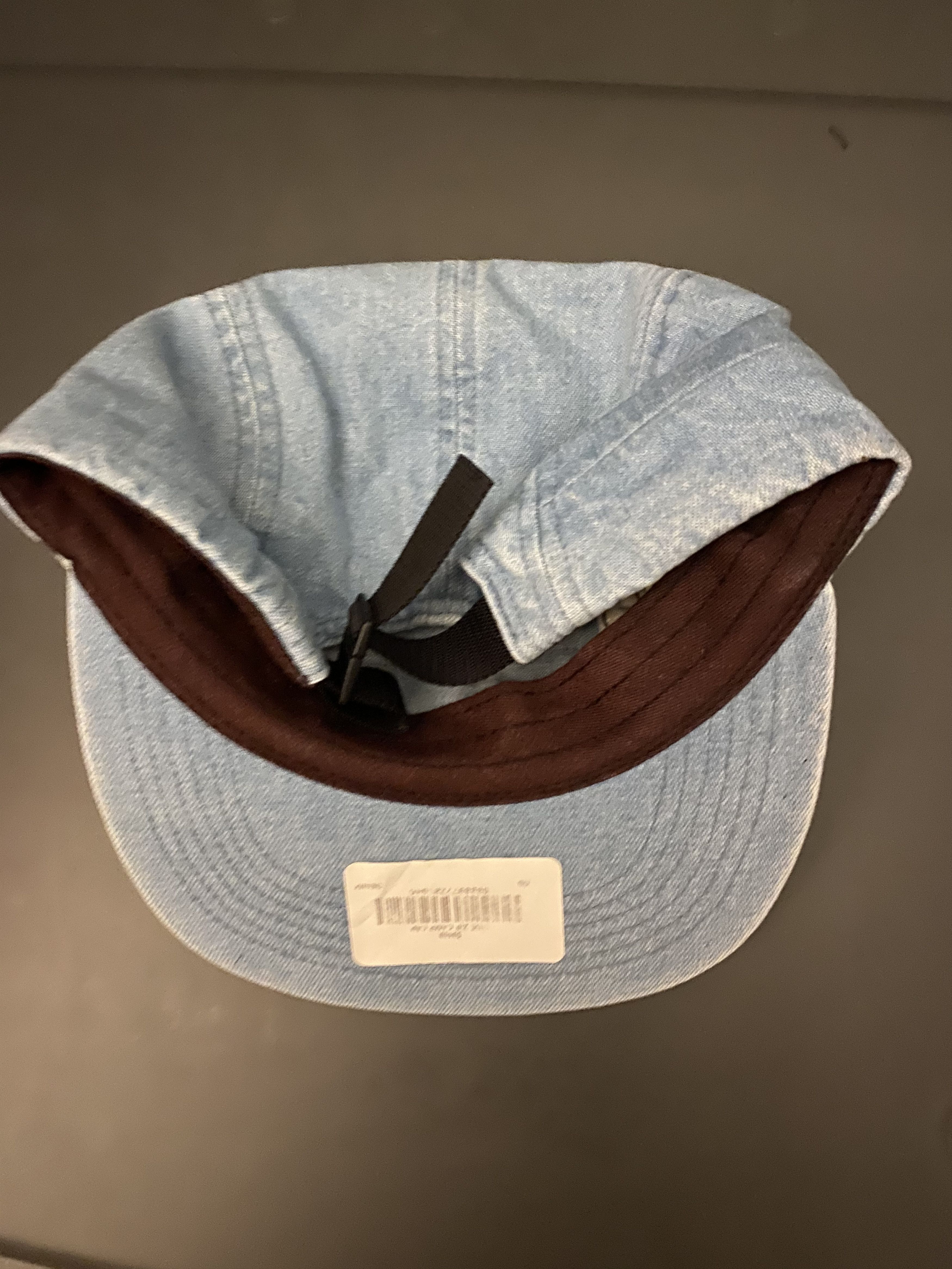 Supreme Supreme Side Zip Camp Cap Denim Size ONE SIZE - 2 Thumbnail
