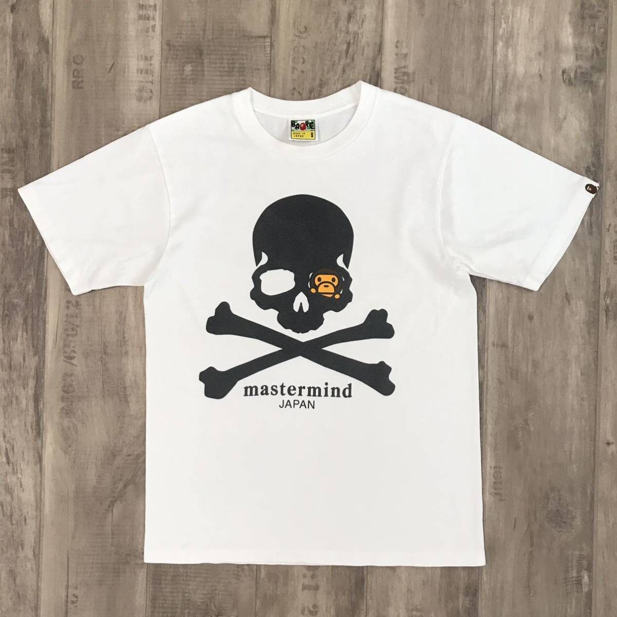 Bape 2011 BAPE × mastermind skull Milo T-shirt MMJ a bathing ape ...