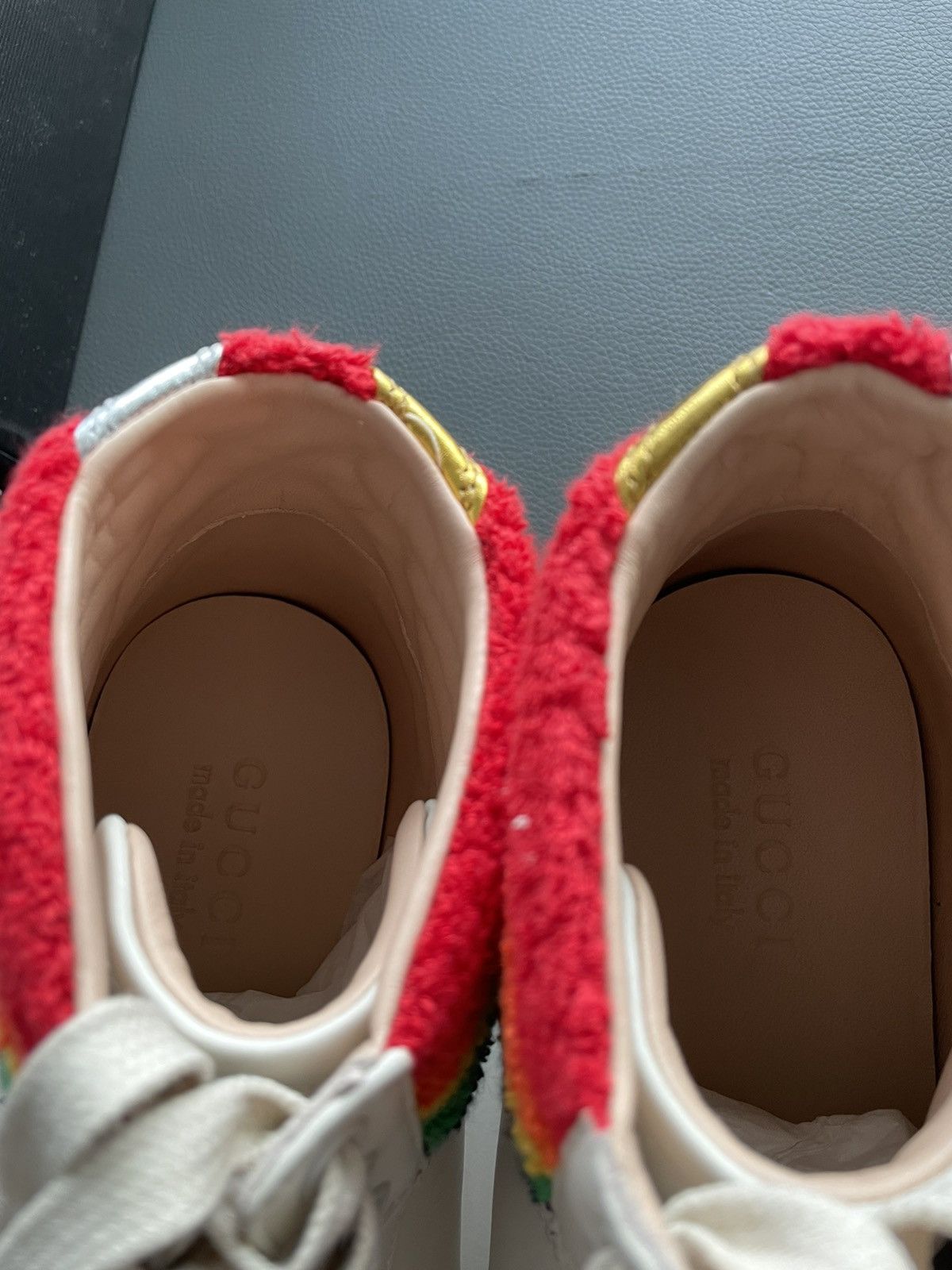 Gucci Limited Rare Runway Brand New Rainbow Love Leather Sneaker Size US 8.5 / EU 41-42 - 25 Thumbnail