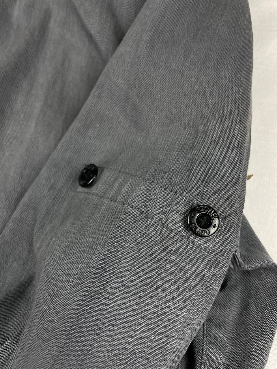 Stone Island × Vintage Stone Island Vintage Lino Flax Jacket Size US M / EU 48-50 / 2 - 8 Thumbnail