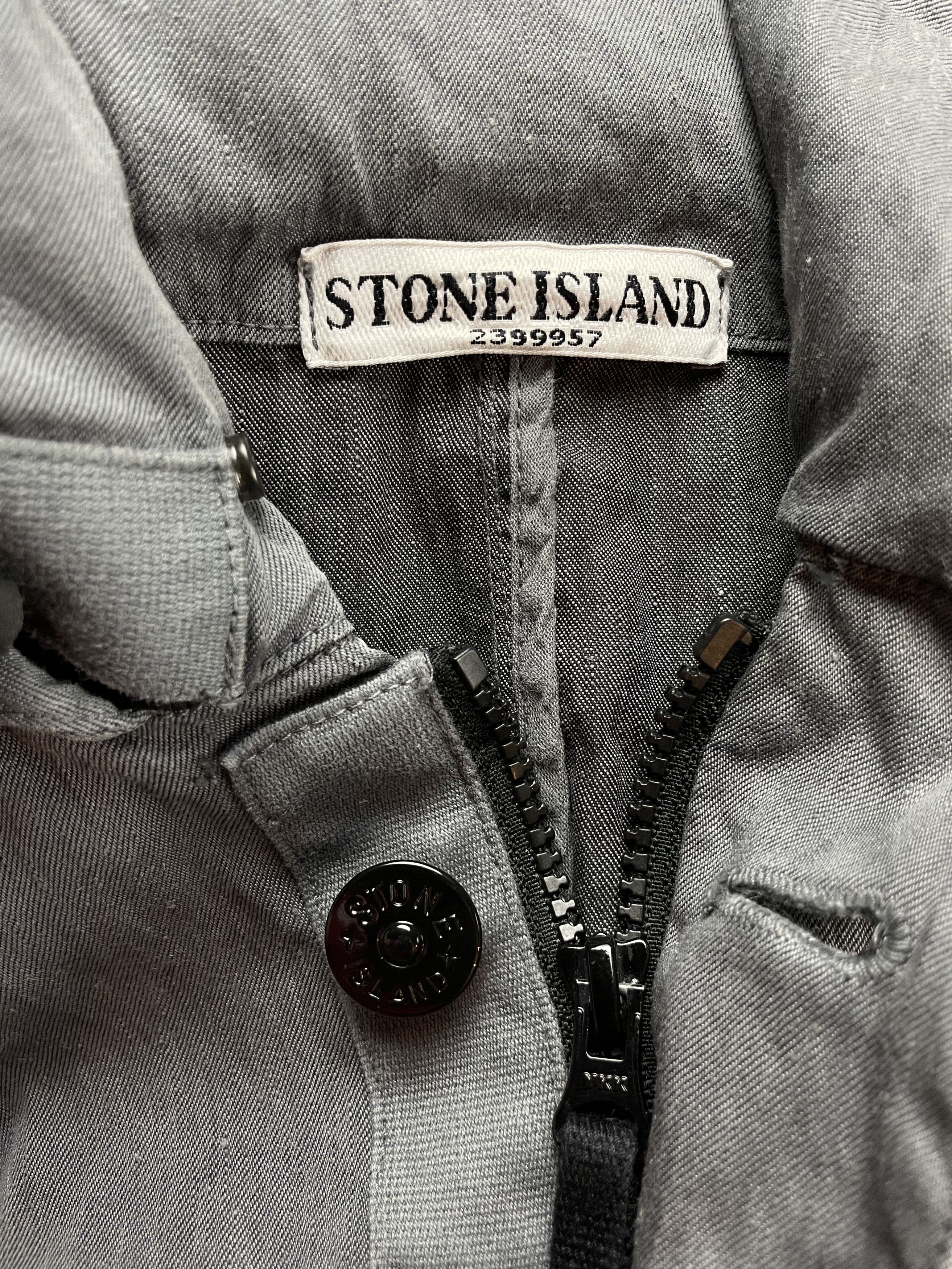 Stone Island × Vintage Stone Island Vintage Lino Flax Jacket Size US M / EU 48-50 / 2 - 3 Thumbnail
