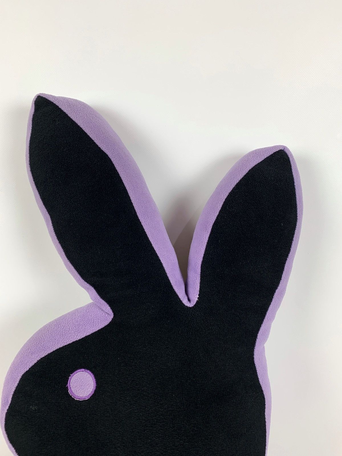 Playboy Vintage Playboy Black/Purple Rabbit Pillow Size ONE SIZE - 5 Thumbnail