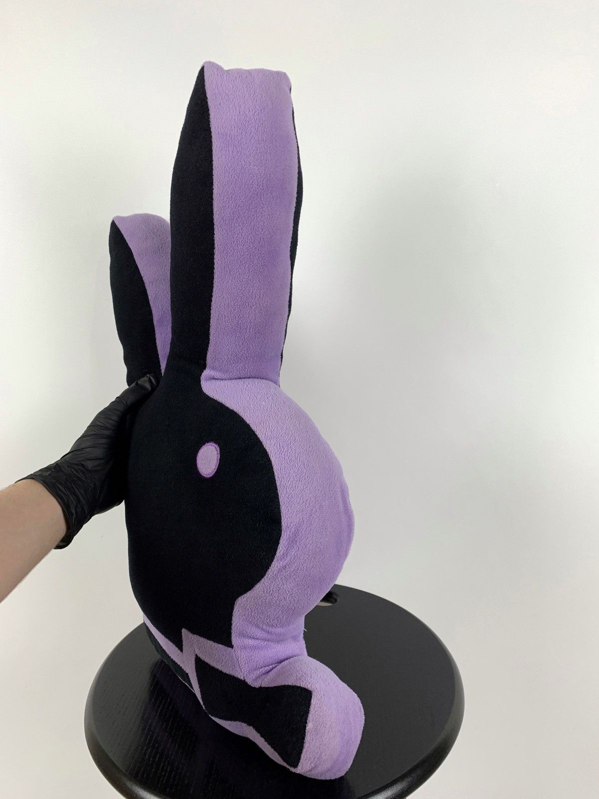 Playboy Vintage Playboy Black/Purple Rabbit Pillow Size ONE SIZE - 3 Thumbnail