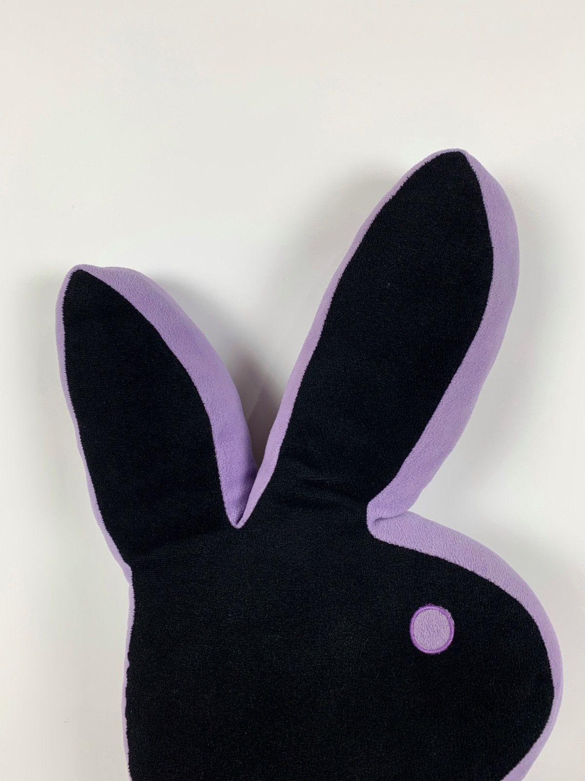Playboy Vintage Playboy Black/Purple Rabbit Pillow Size ONE SIZE - 7 Thumbnail