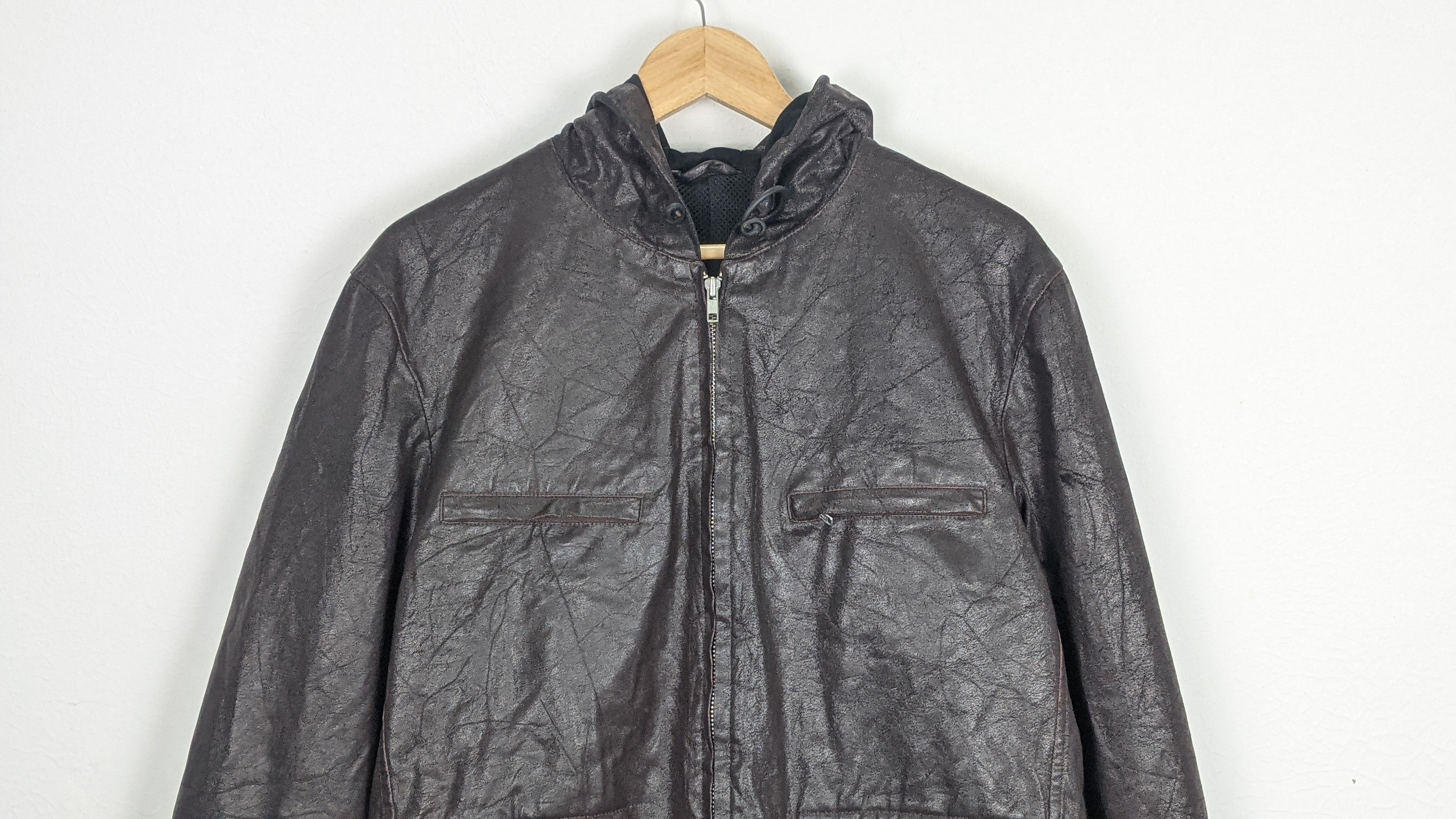Comme des Garcons Comme des Garcons Homme CDG PVC hoodie jacket Size US M / EU 48-50 / 2 - 2 Thumbnail