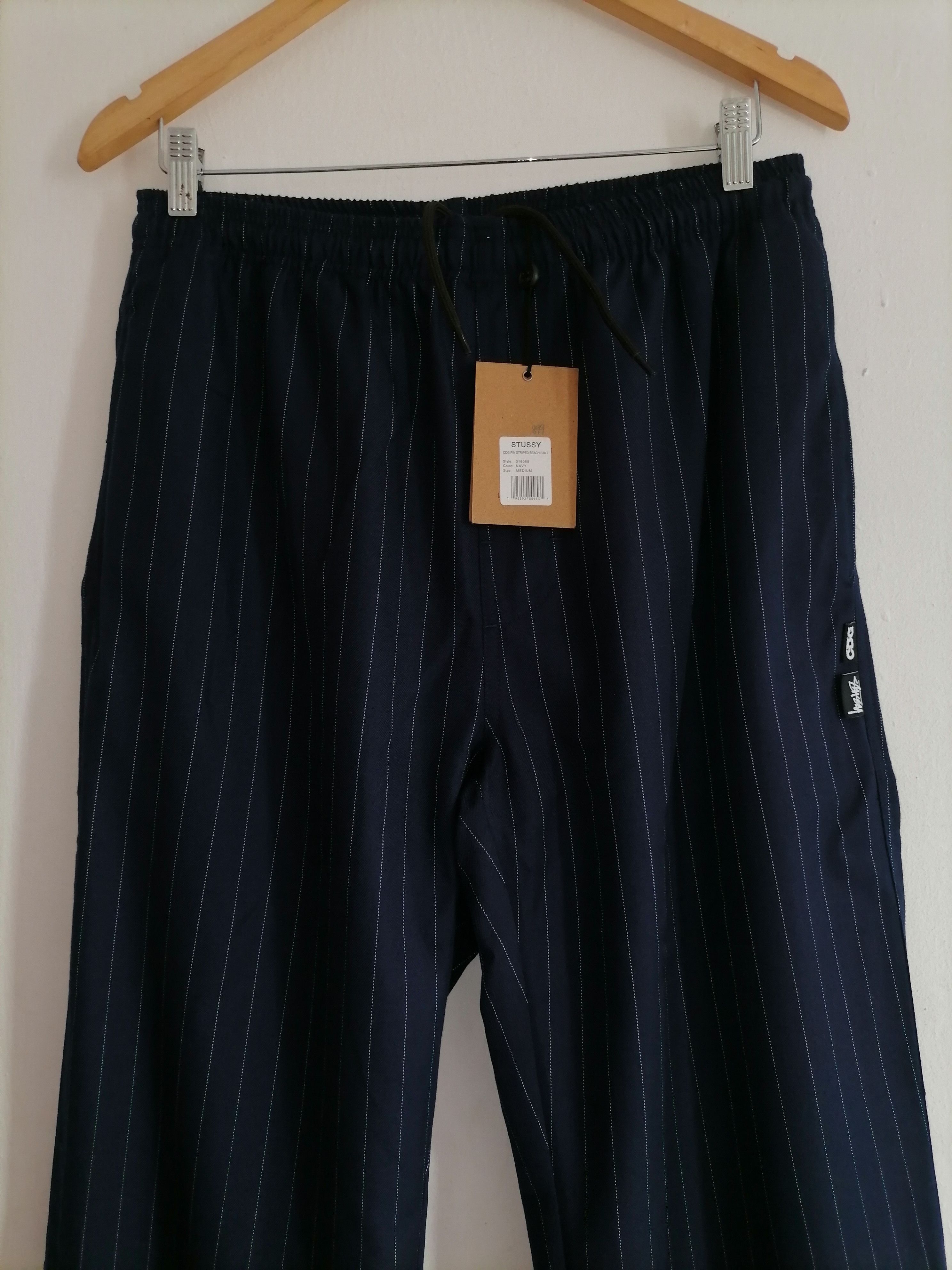 Comme des Garcons × Stussy Stussy Comme Des Garcons Striped Pants Size US 30 / EU 46 - 4 Thumbnail