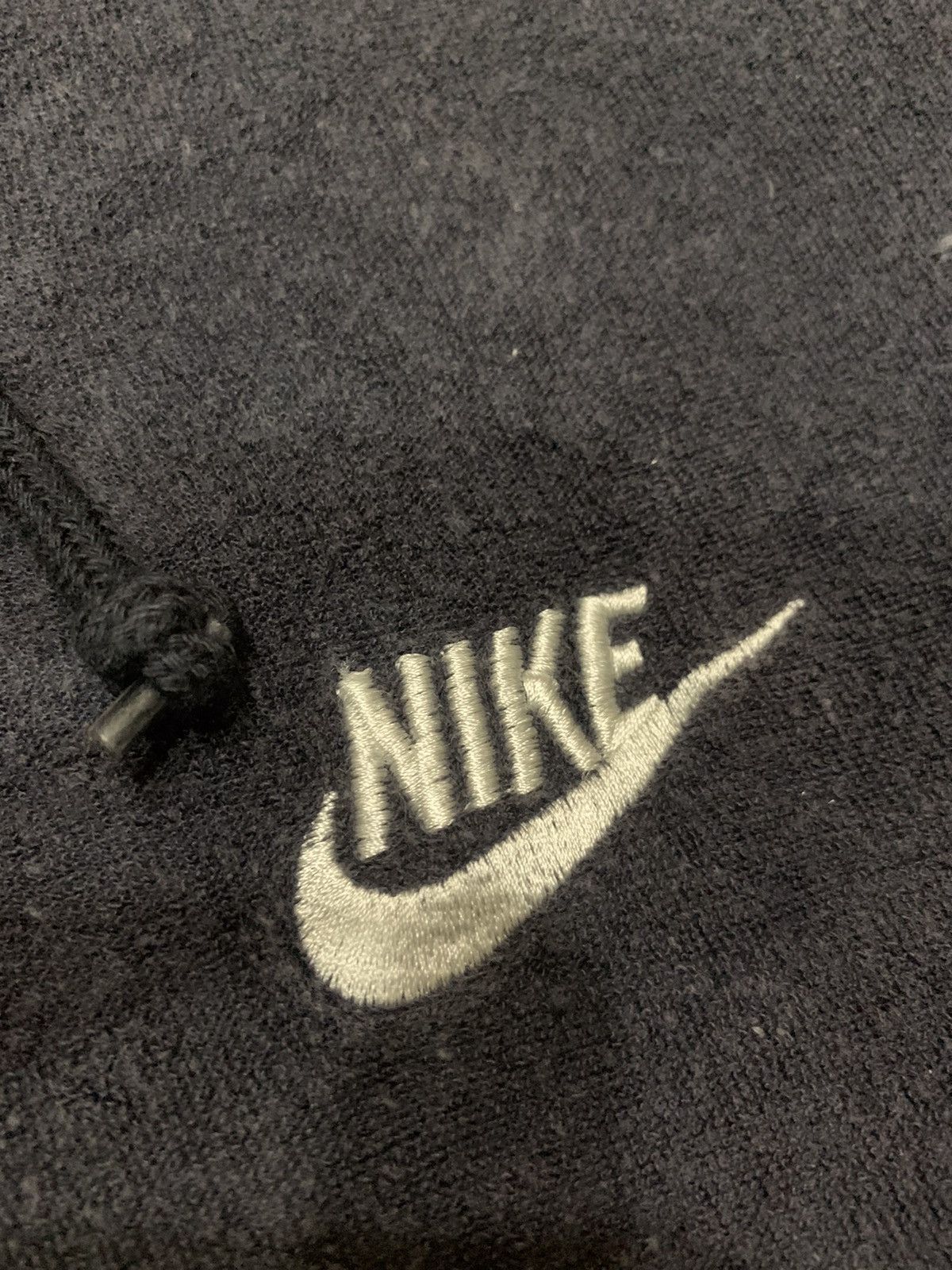 Nike × Vintage Sunfaded Nike Y2K Small Swoosh Hoodie Size US L / EU 52-54 / 3 - 3 Thumbnail