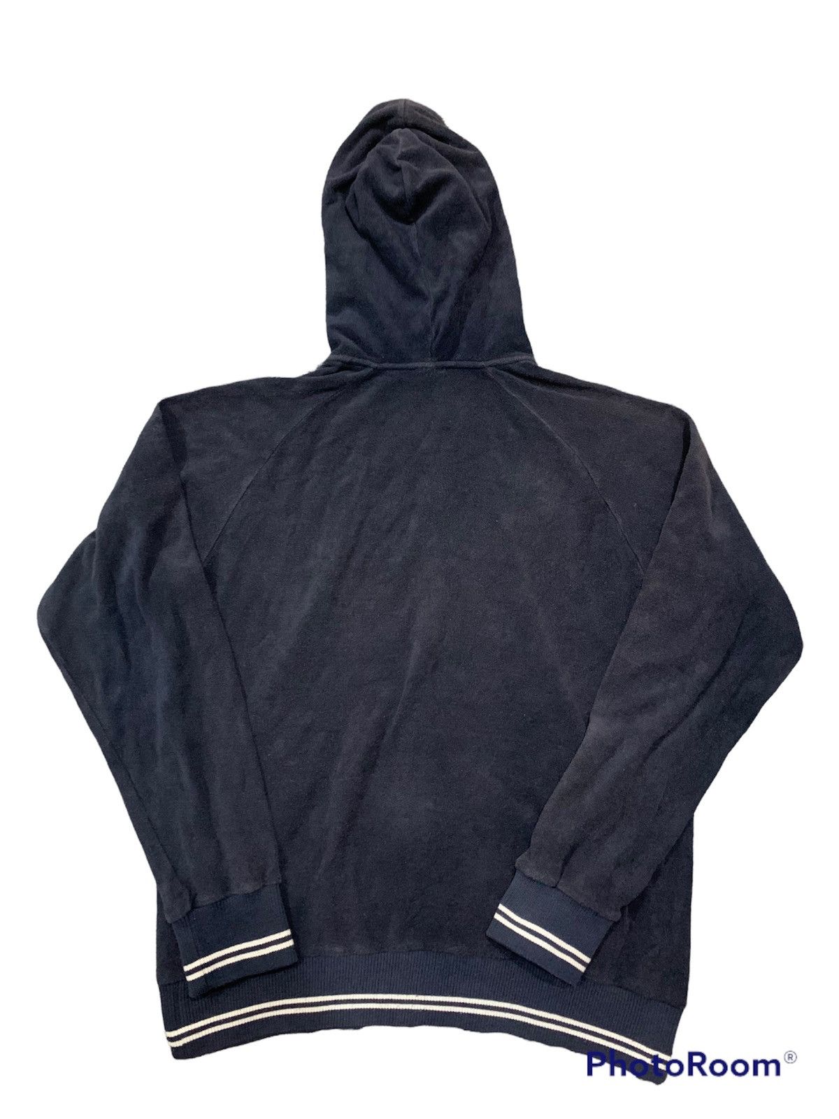 Nike × Vintage Sunfaded Nike Y2K Small Swoosh Hoodie Size US L / EU 52-54 / 3 - 2 Thumbnail