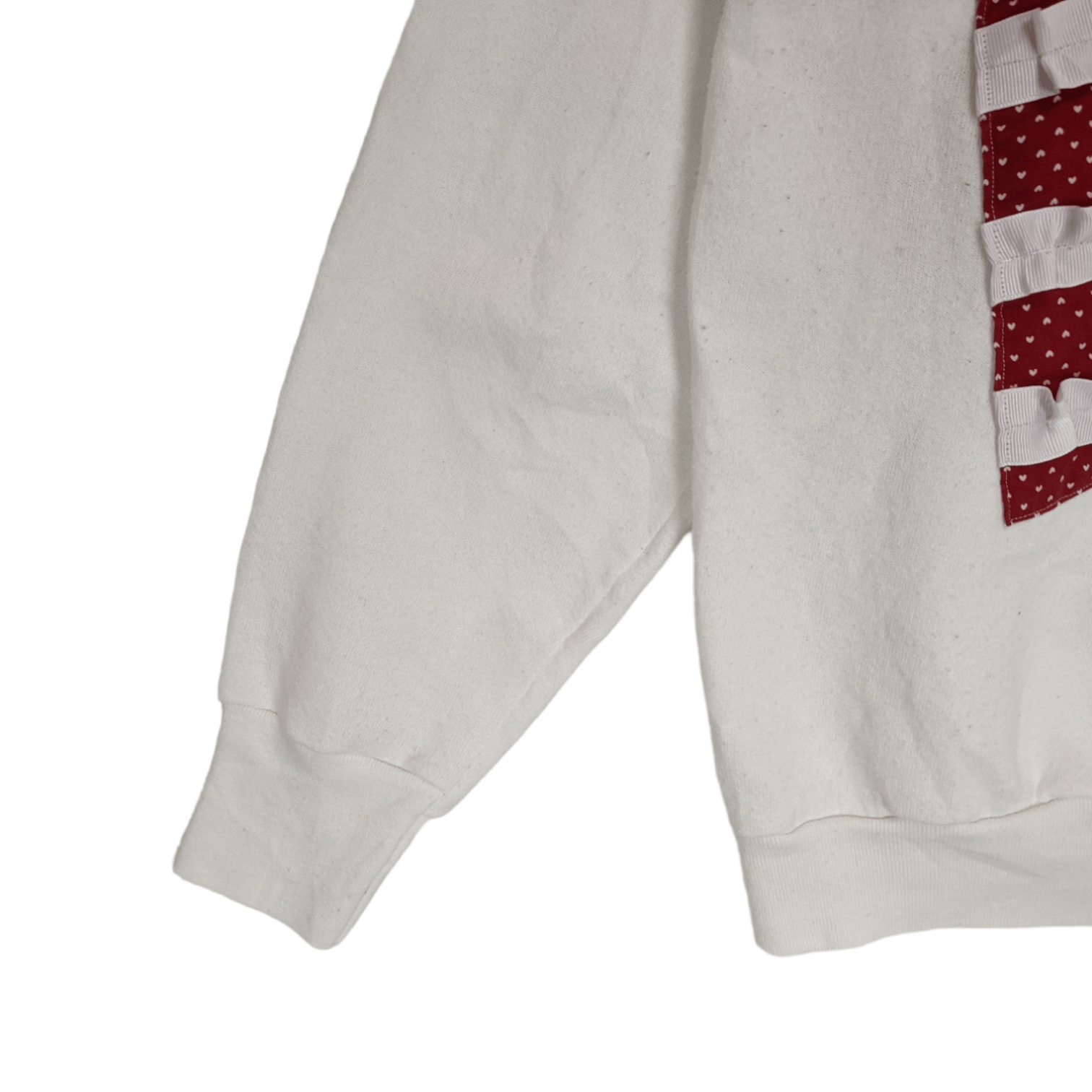 Fruit Of The Loom 80's JENNIFER RAINER x FOTL Us Flag Big Image Sweatshirt Size US XL / EU 56 / 4 - 6 Thumbnail