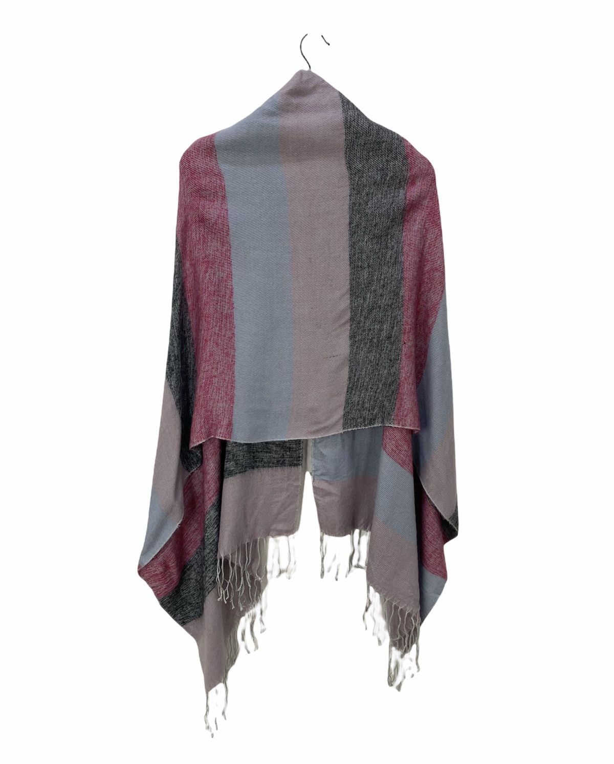 Cross Colours × Japanese Brand × Other MODEN Aran Knitwear Scarf Muffler Wrap Cape Button Cardigan Size ONE SIZE - 2 Thumbnail