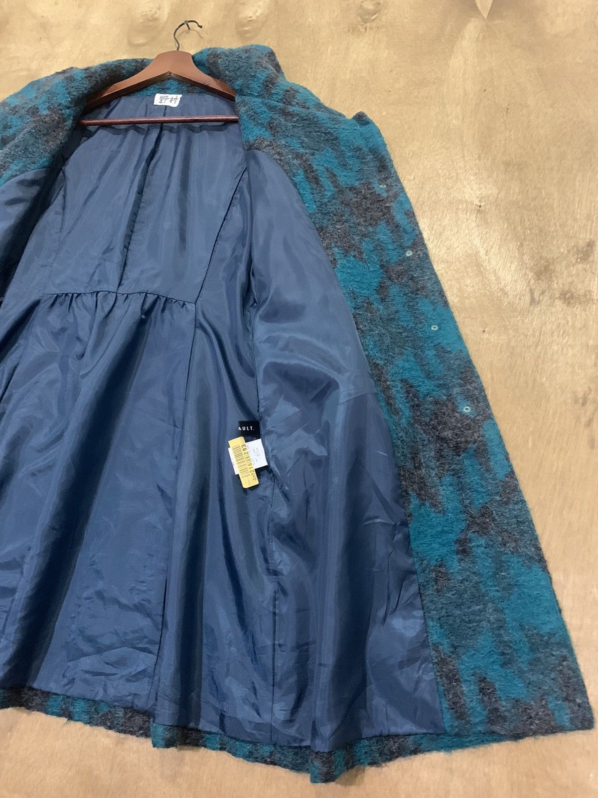 Japanese Brand × Other RENAULT Abstract Fullprint Mohair Parka Trench Coat Jacket Size M / US 6-8 / IT 42-44 - 19 Thumbnail
