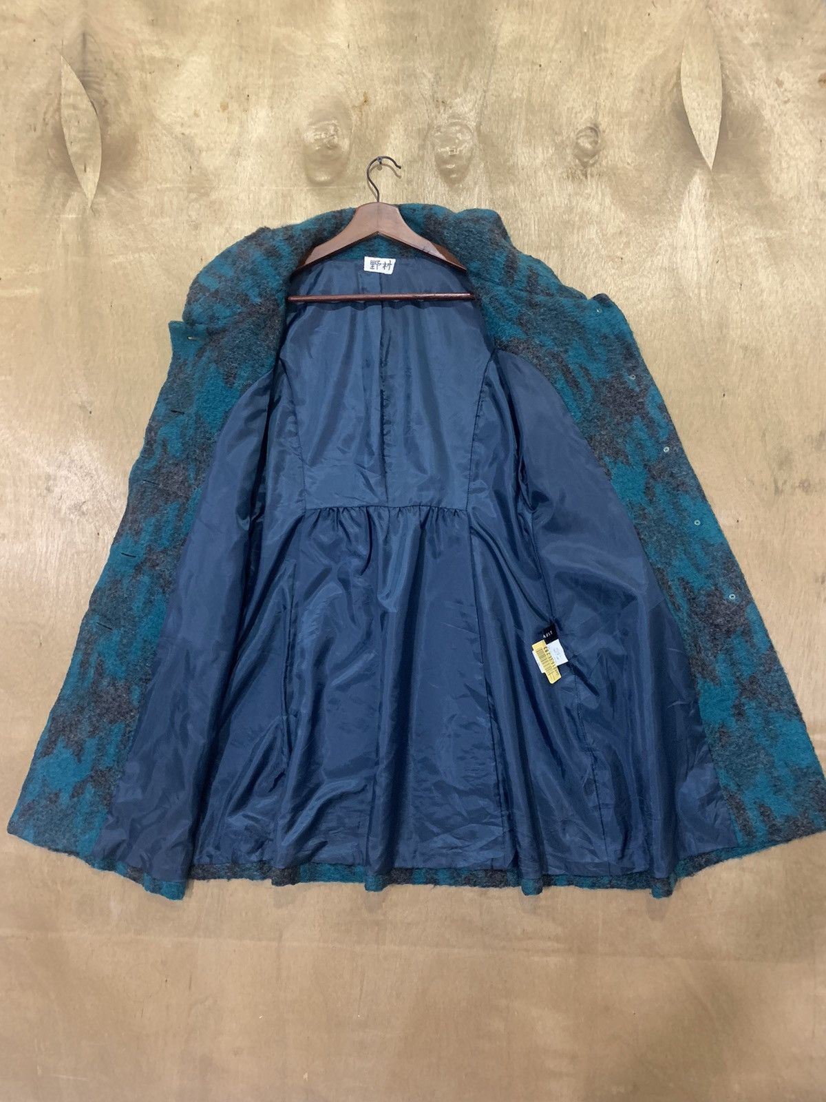 Japanese Brand × Other RENAULT Abstract Fullprint Mohair Parka Trench Coat Jacket Size M / US 6-8 / IT 42-44 - 20 Thumbnail
