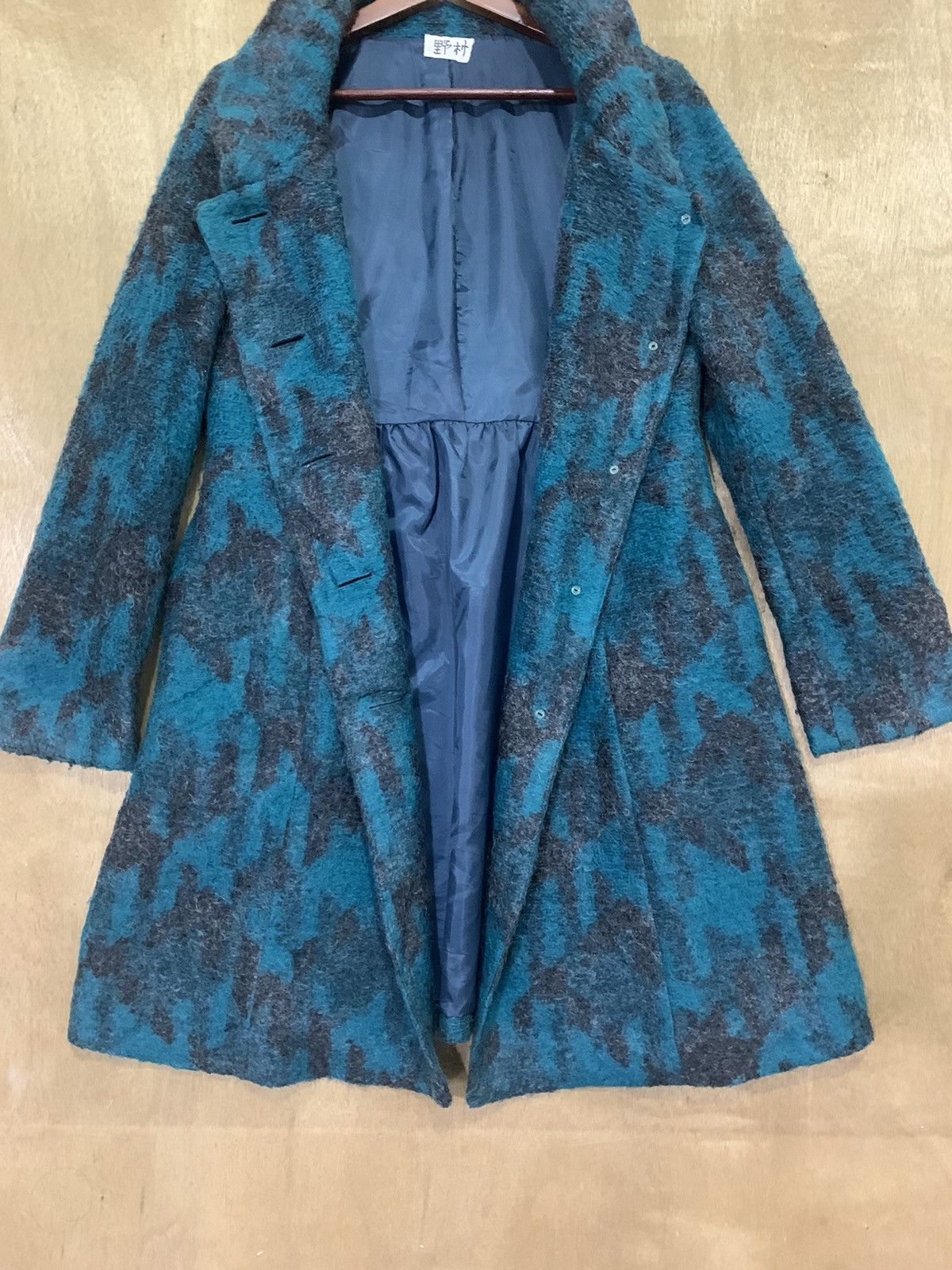 Japanese Brand × Other RENAULT Abstract Fullprint Mohair Parka Trench Coat Jacket Size M / US 6-8 / IT 42-44 - 17 Thumbnail