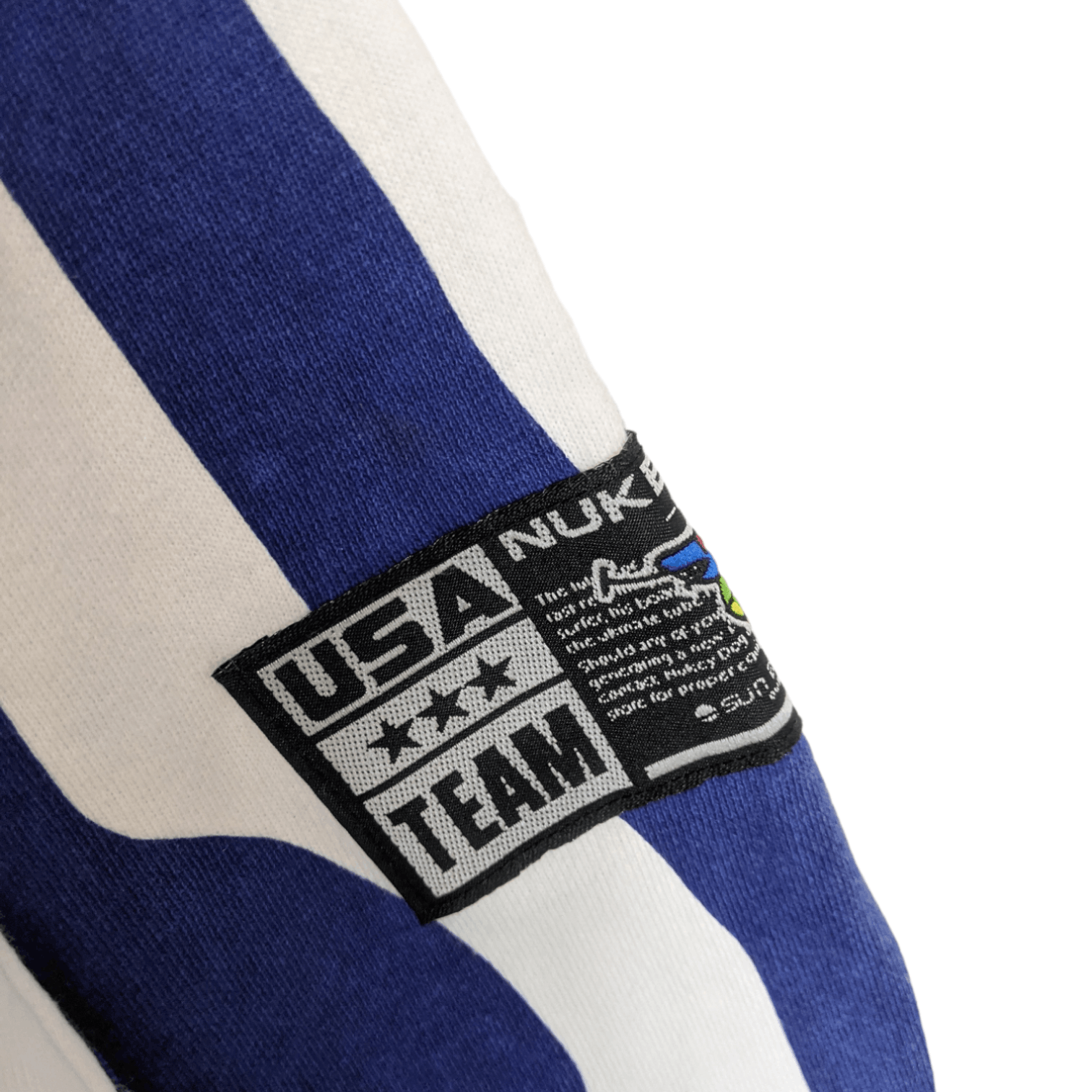 American Apparel 80's NUKEY DOG Teams USA Baja Adventure Surfwear Sweatshirt Size US M / EU 48-50 / 2 - 8 Thumbnail