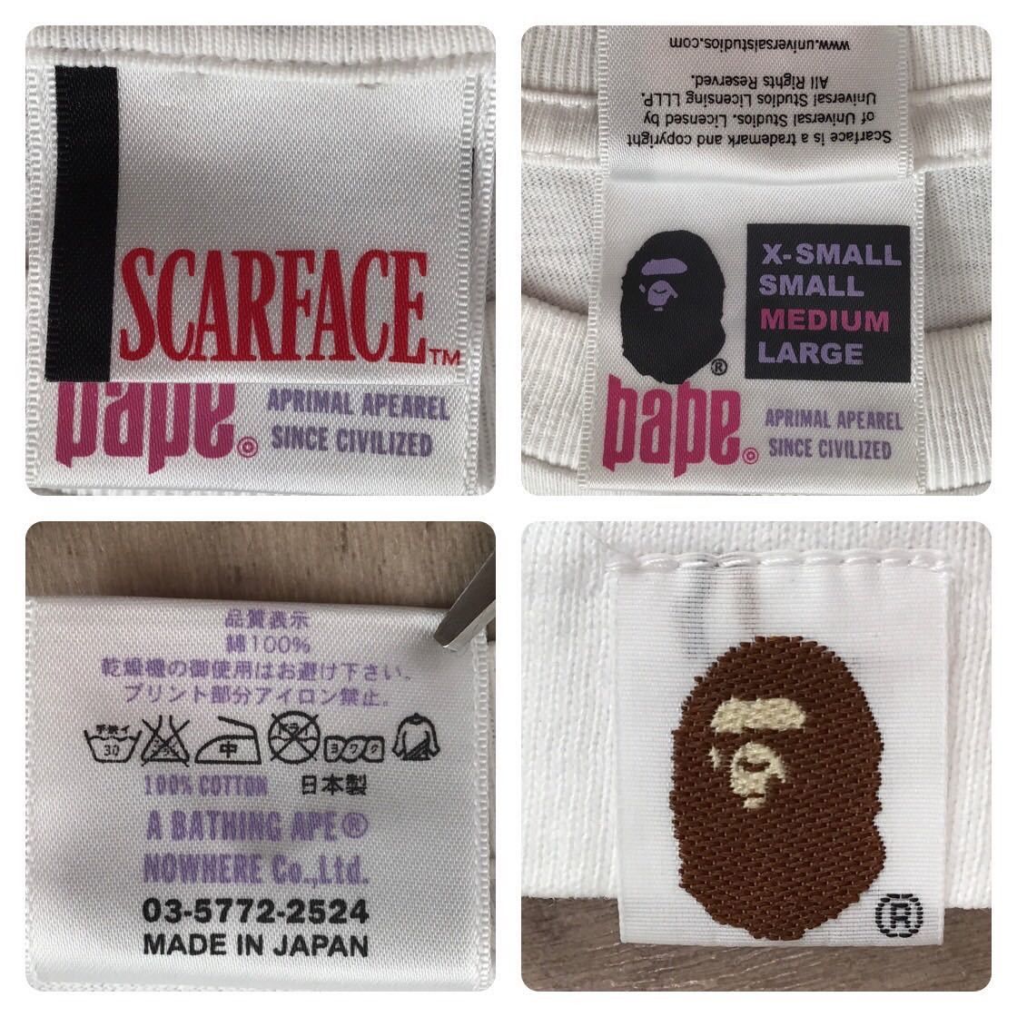 Bape × Nigo BAPE × scarface green camo T-shirt a bathing ape NIGO Size US M / EU 48-50 / 2 - 8 Thumbnail