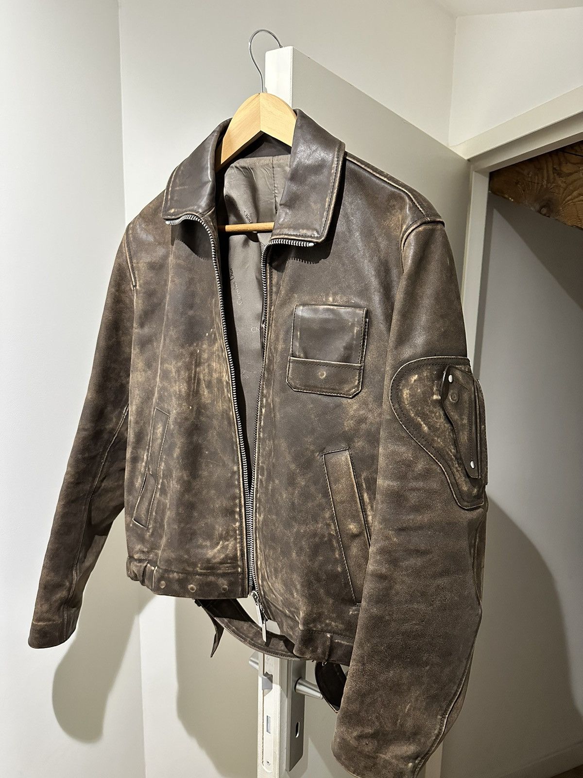 Dior Dior leather jacket Size US M / EU 48-50 / 2 - 2 Thumbnail