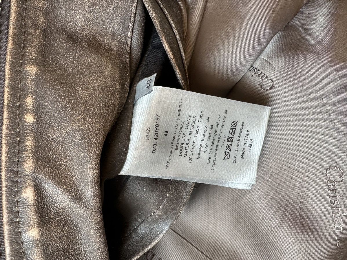 Dior Dior leather jacket Size US M / EU 48-50 / 2 - 7 Thumbnail