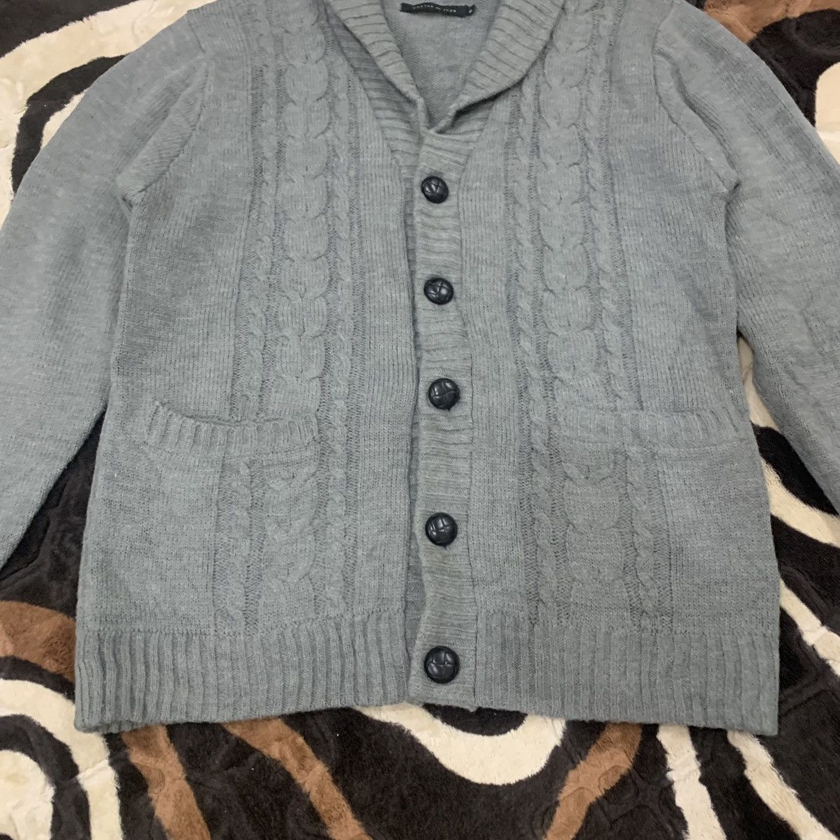 GOSTAR DE FUGA GOSTAR DE FUGA Button Down Cable Knitwear Pullover Cardigan Size US M / EU 48-50 / 2 - 4 Thumbnail