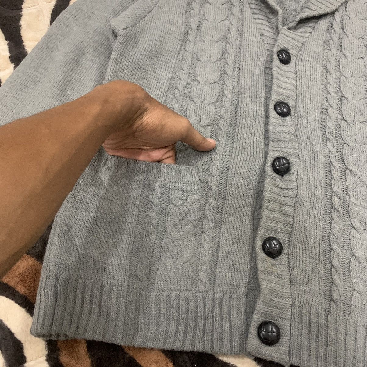 GOSTAR DE FUGA GOSTAR DE FUGA Button Down Cable Knitwear Pullover Cardigan Size US M / EU 48-50 / 2 - 8 Thumbnail