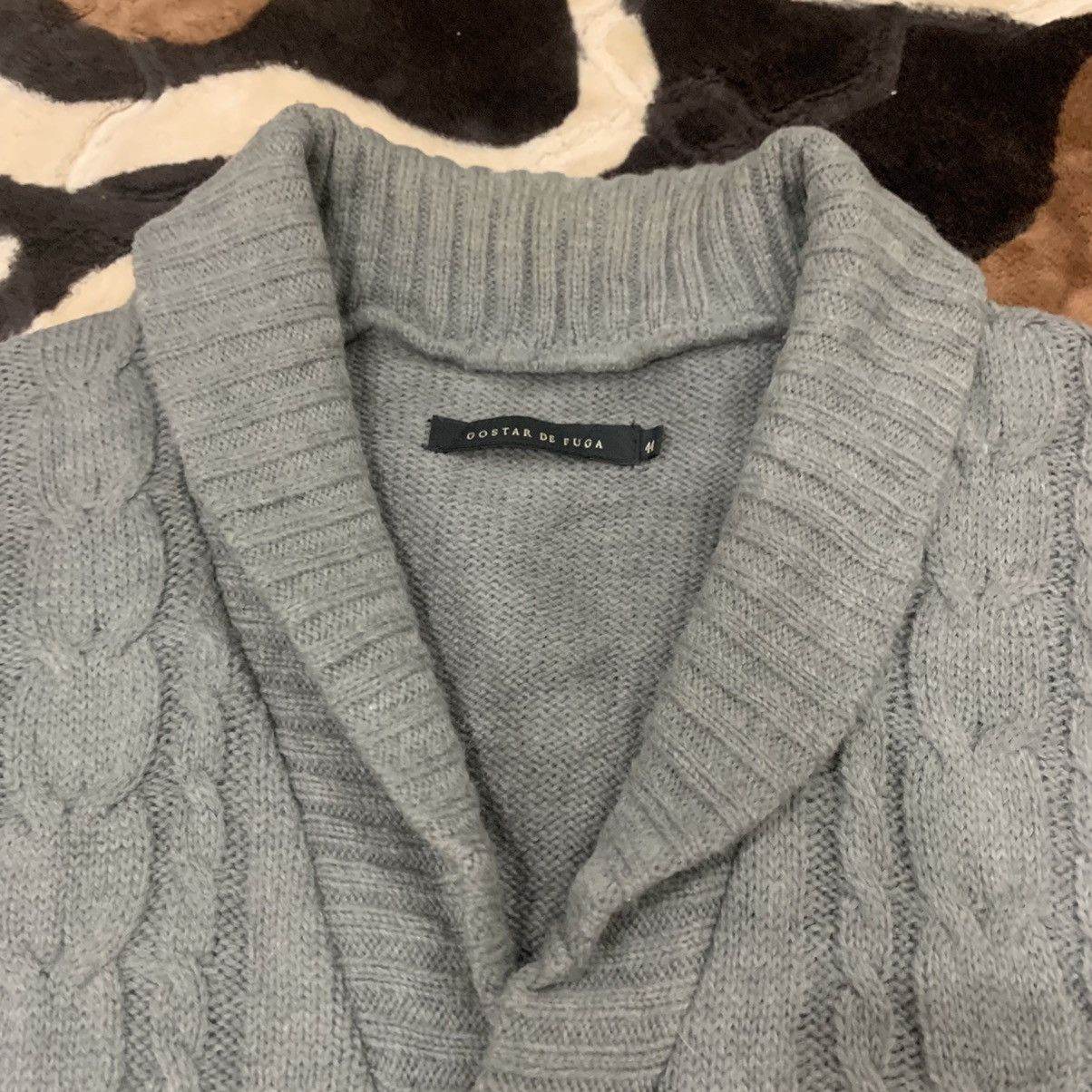 GOSTAR DE FUGA GOSTAR DE FUGA Button Down Cable Knitwear Pullover Cardigan Size US M / EU 48-50 / 2 - 9 Thumbnail