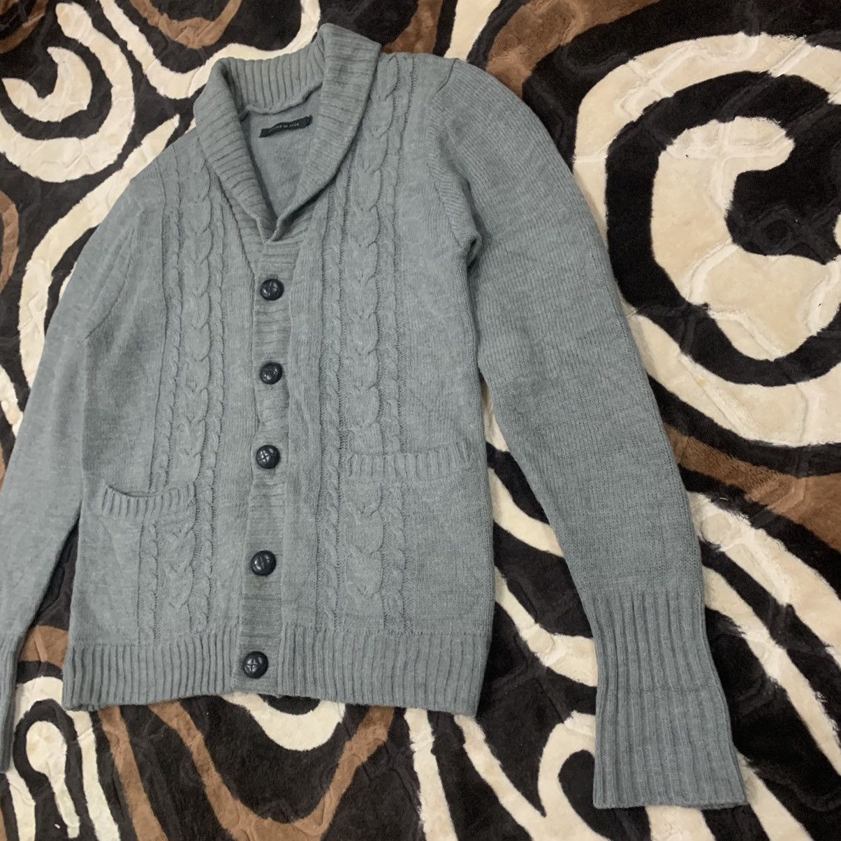 GOSTAR DE FUGA GOSTAR DE FUGA Button Down Cable Knitwear Pullover Cardigan Size US M / EU 48-50 / 2 - 6 Thumbnail