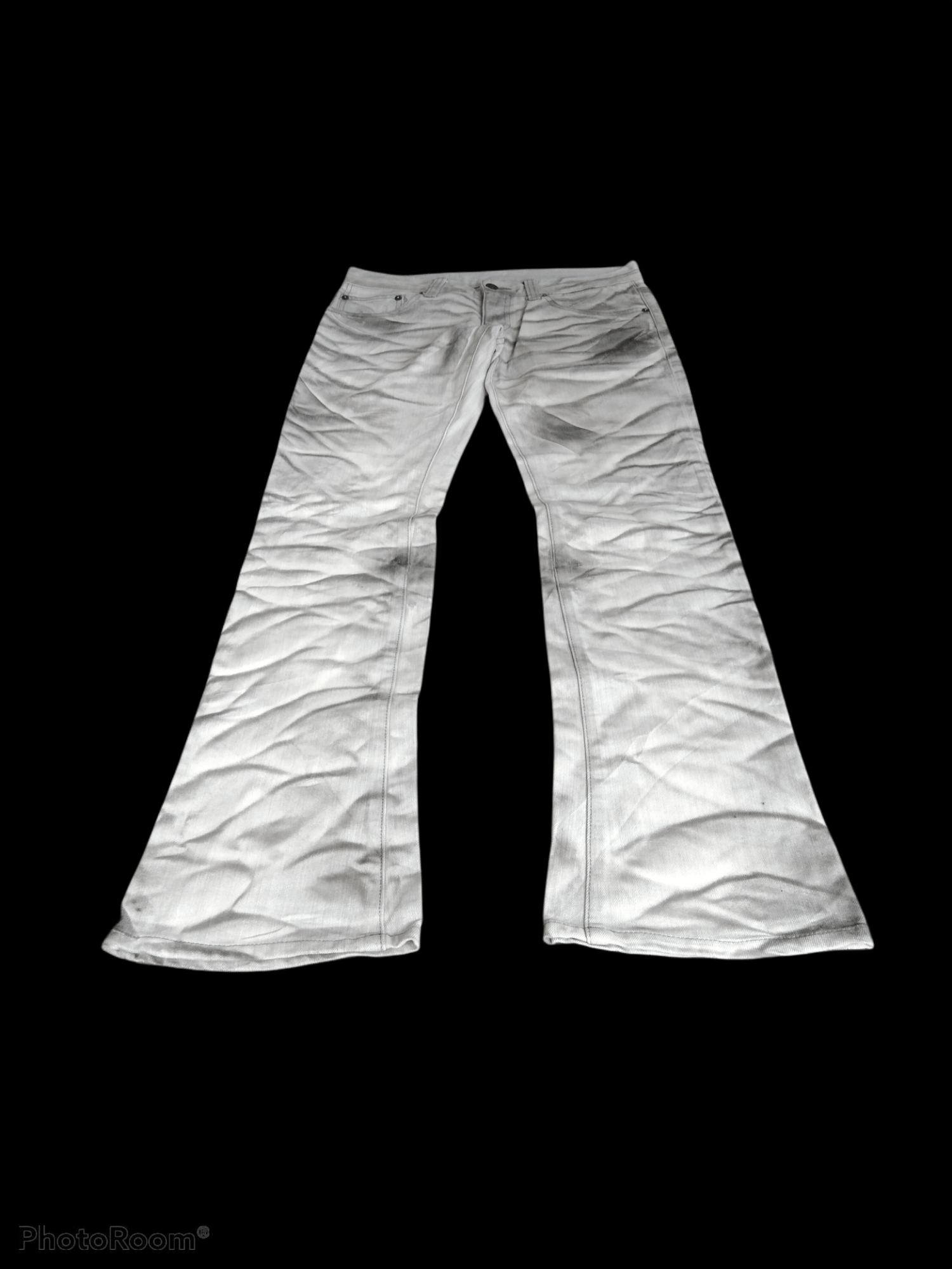 HOT ITEM FLARE🔥DiSTRESSED TORNADO MART PANTS