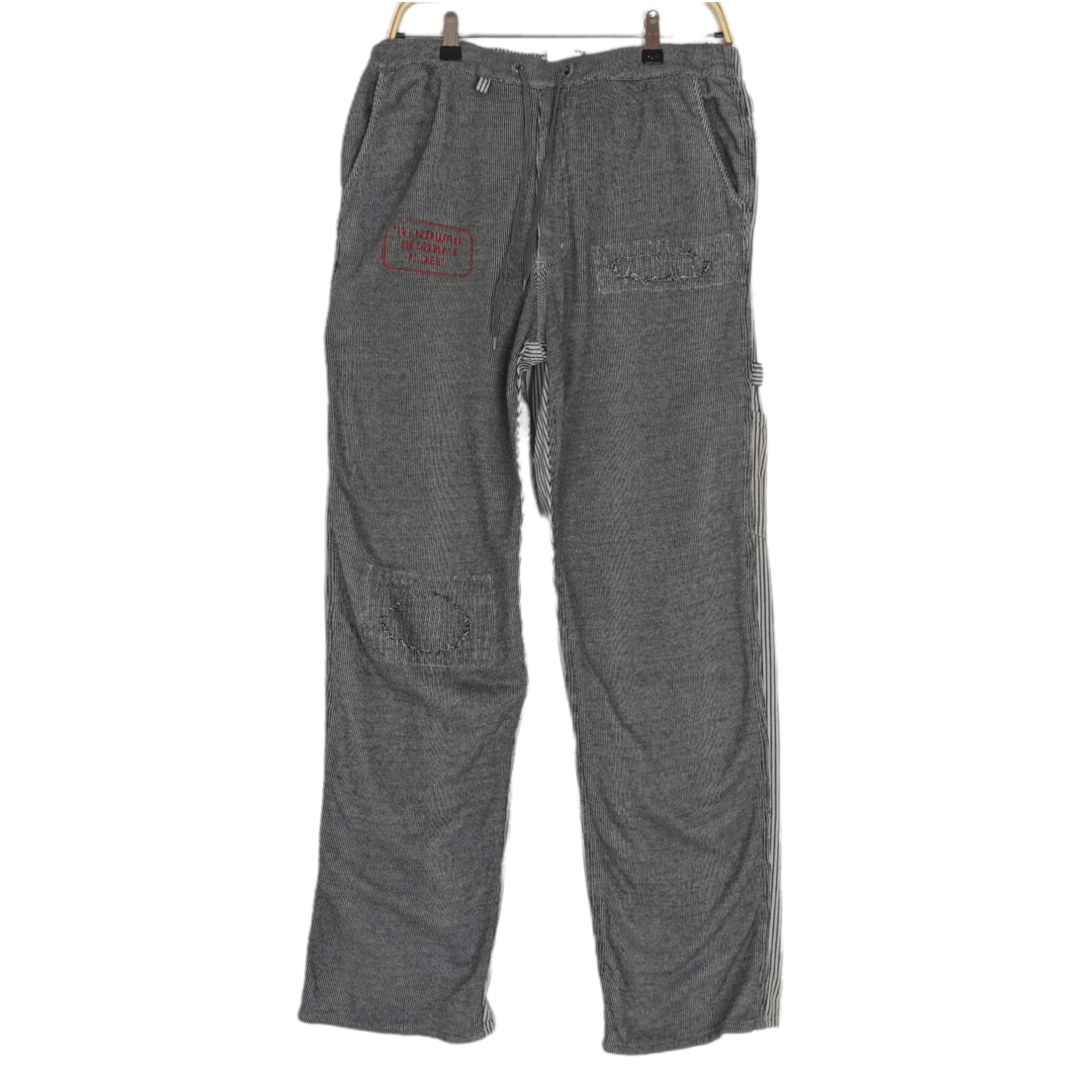 Japanese Brand Japan QUENCH Striped Mechanic Pant Size US 32 / EU 48 - 2 Thumbnail