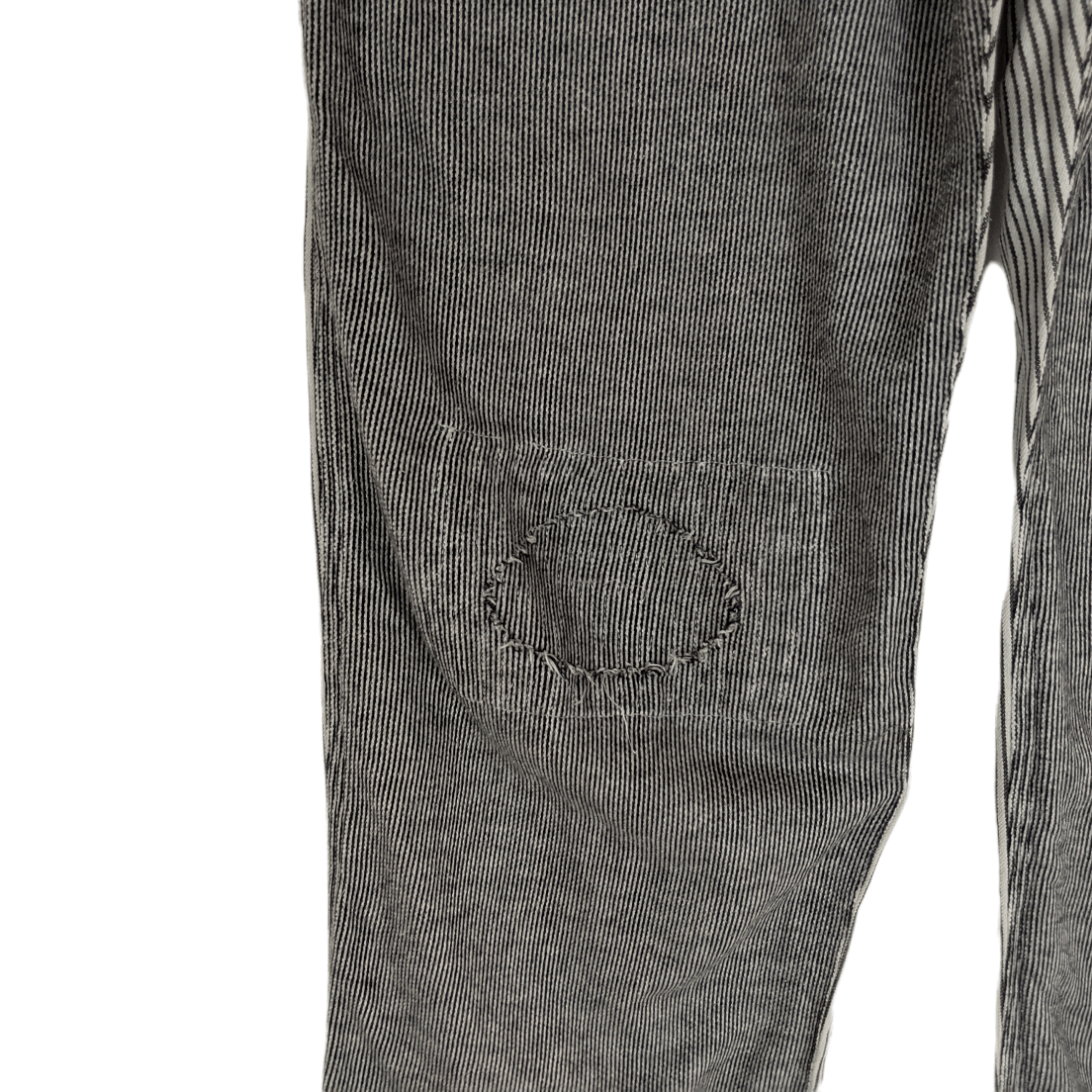 Japanese Brand Japan QUENCH Striped Mechanic Pant Size US 32 / EU 48 - 8 Thumbnail