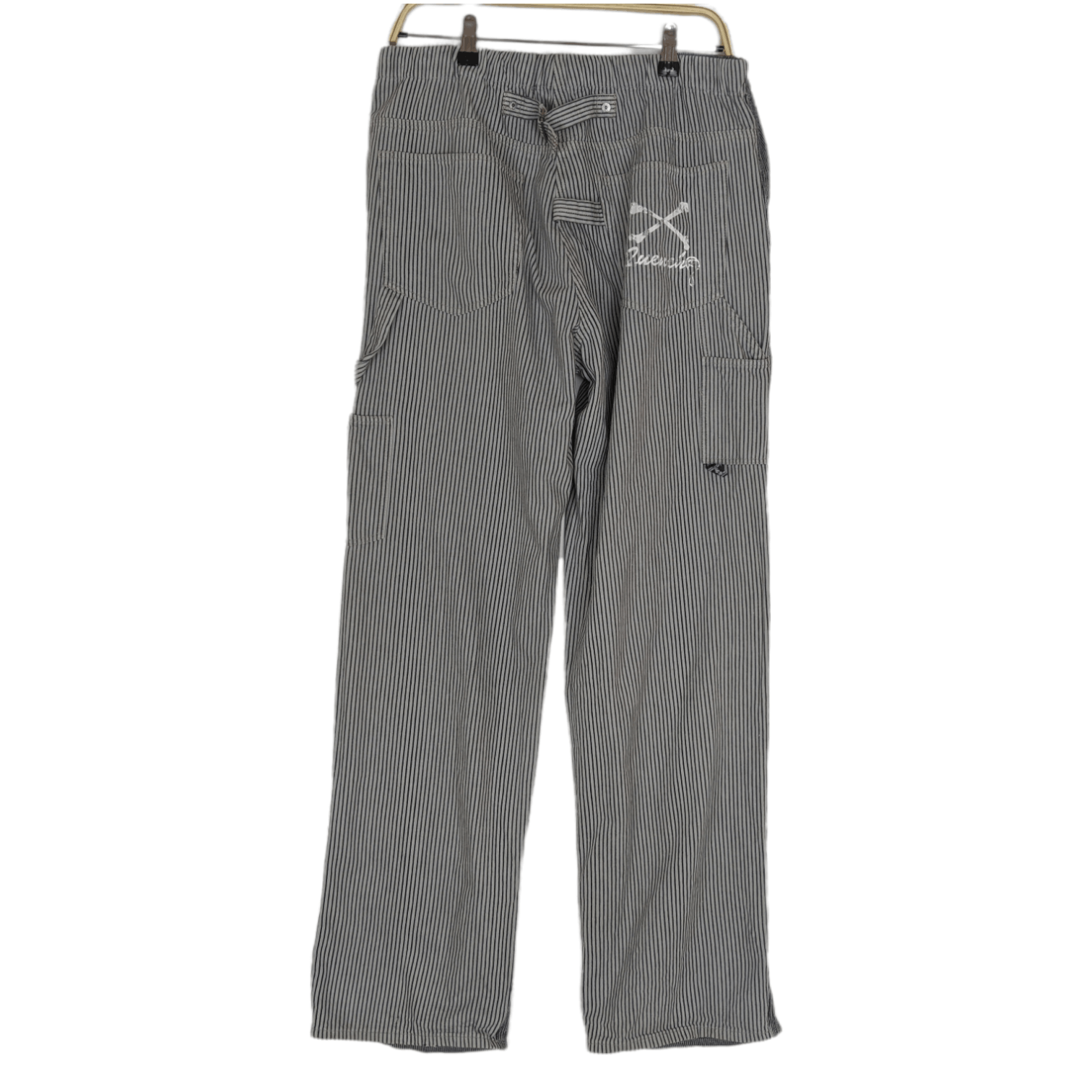 Japanese Brand Japan QUENCH Striped Mechanic Pant Size US 32 / EU 48 - 5 Thumbnail