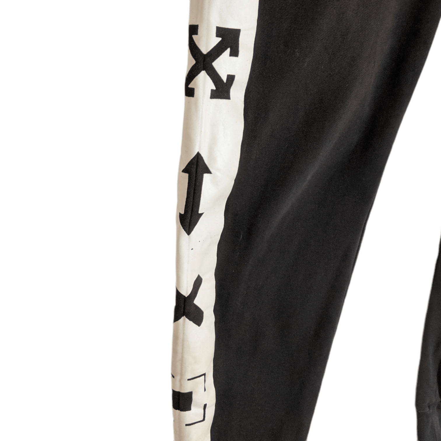Japanese Brand HIPANDA Sidetape Jogger Pant Off White Style Size US 32 / EU 48 - 6 Thumbnail