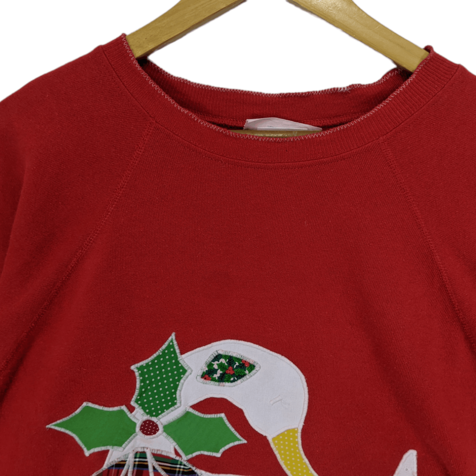 Hanes Vintage 80's HANES Duck Embroidery Custom Jumper Sweatshirt Size US XL / EU 56 / 4 - 5 Thumbnail