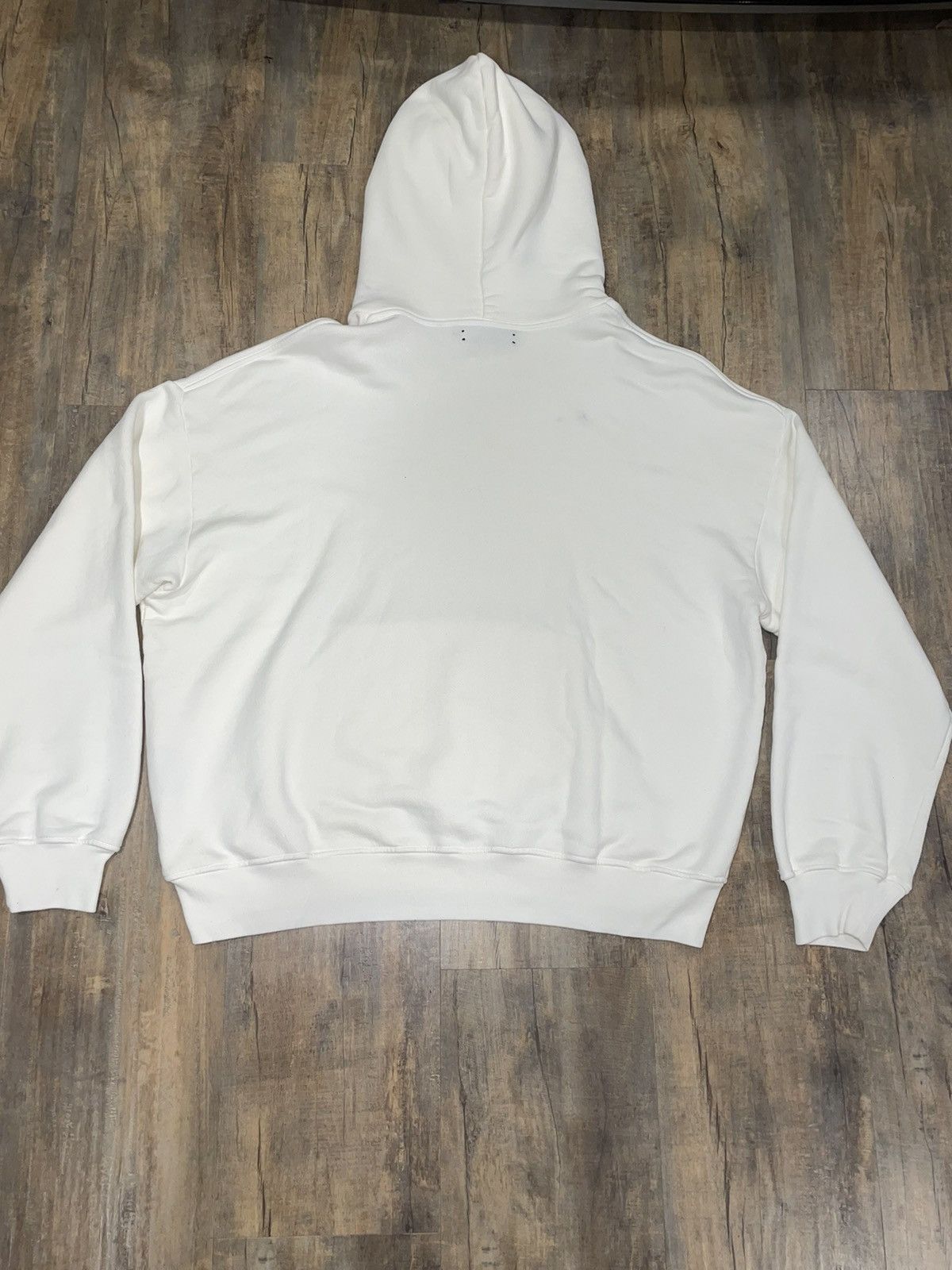 Amiri RARE Amiri Flame Hoodie White Pullover Fire Logo Size US M / EU 48-50 / 2 - 5 Thumbnail