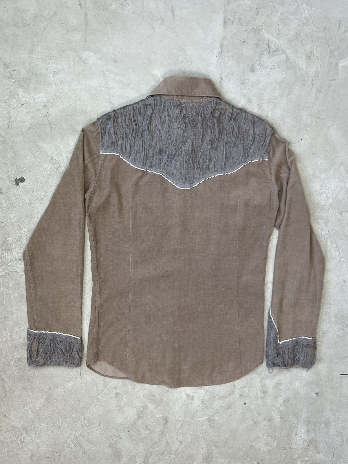 Maison MIHARA YASUHIRO Miharayushiro Corduroy Western Mummy Shirt Size US S / EU 44-46 / 1 - 2 Thumbnail