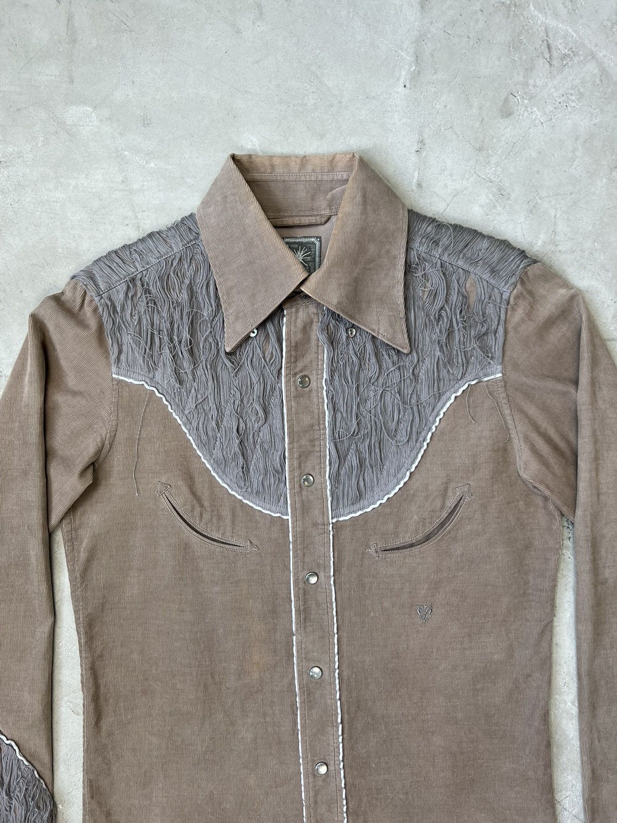 Maison MIHARA YASUHIRO Miharayushiro Corduroy Western Mummy Shirt Size US S / EU 44-46 / 1 - 3 Thumbnail