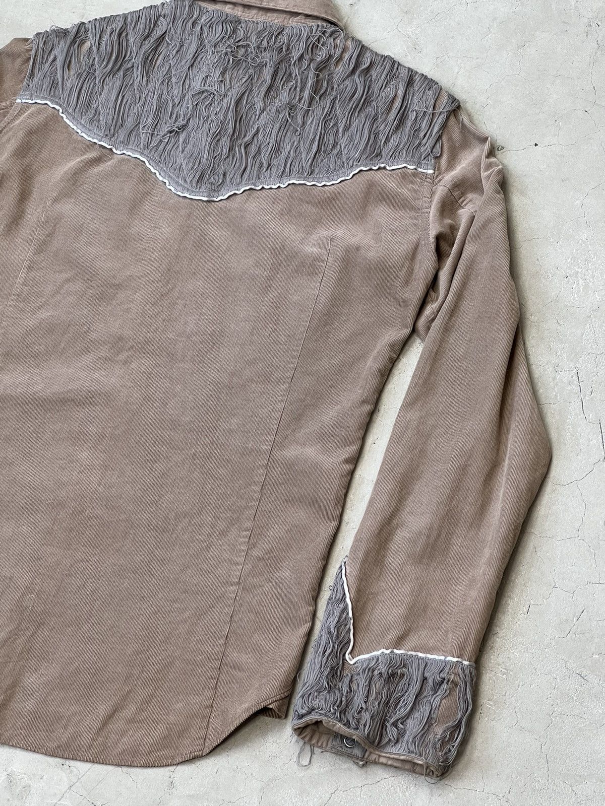 Maison MIHARA YASUHIRO Miharayushiro Corduroy Western Mummy Shirt Size US S / EU 44-46 / 1 - 9 Thumbnail