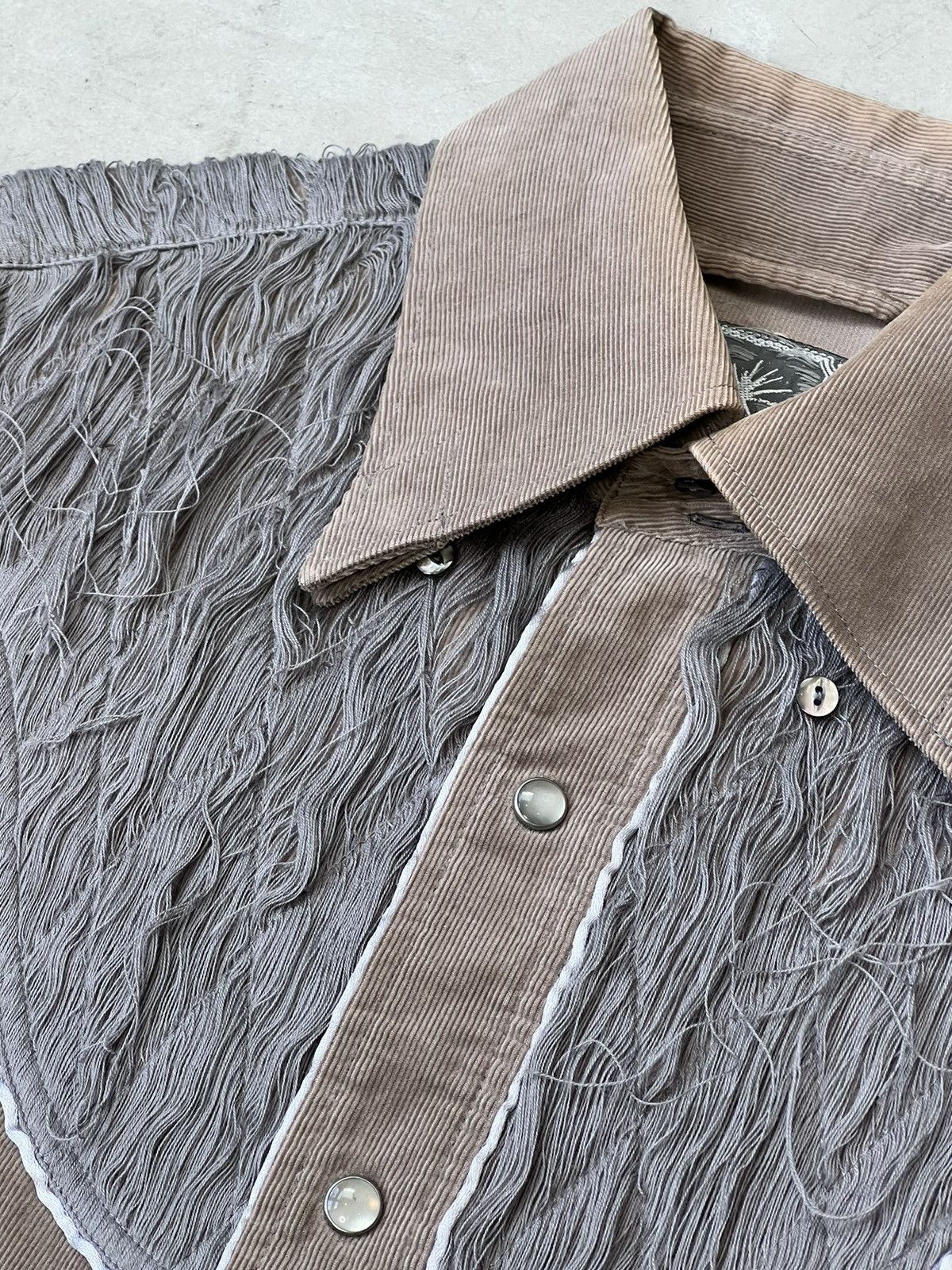 Maison MIHARA YASUHIRO Miharayushiro Corduroy Western Mummy Shirt Size US S / EU 44-46 / 1 - 7 Thumbnail