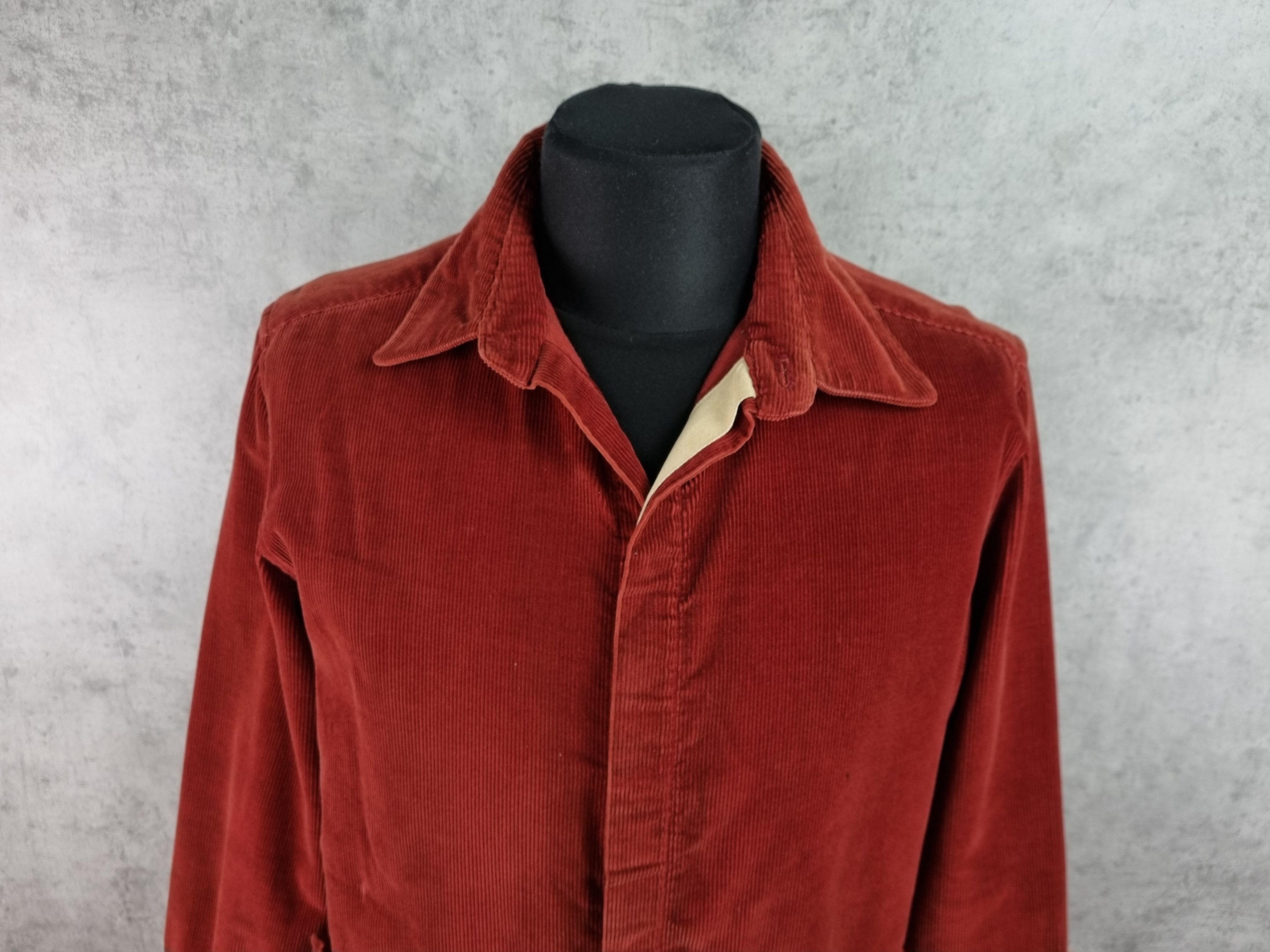 Le Laboureur × Velvet 90s Worker Corduroy Vintage Overshirt Size US M / EU 48-50 / 2 - 2 Thumbnail
