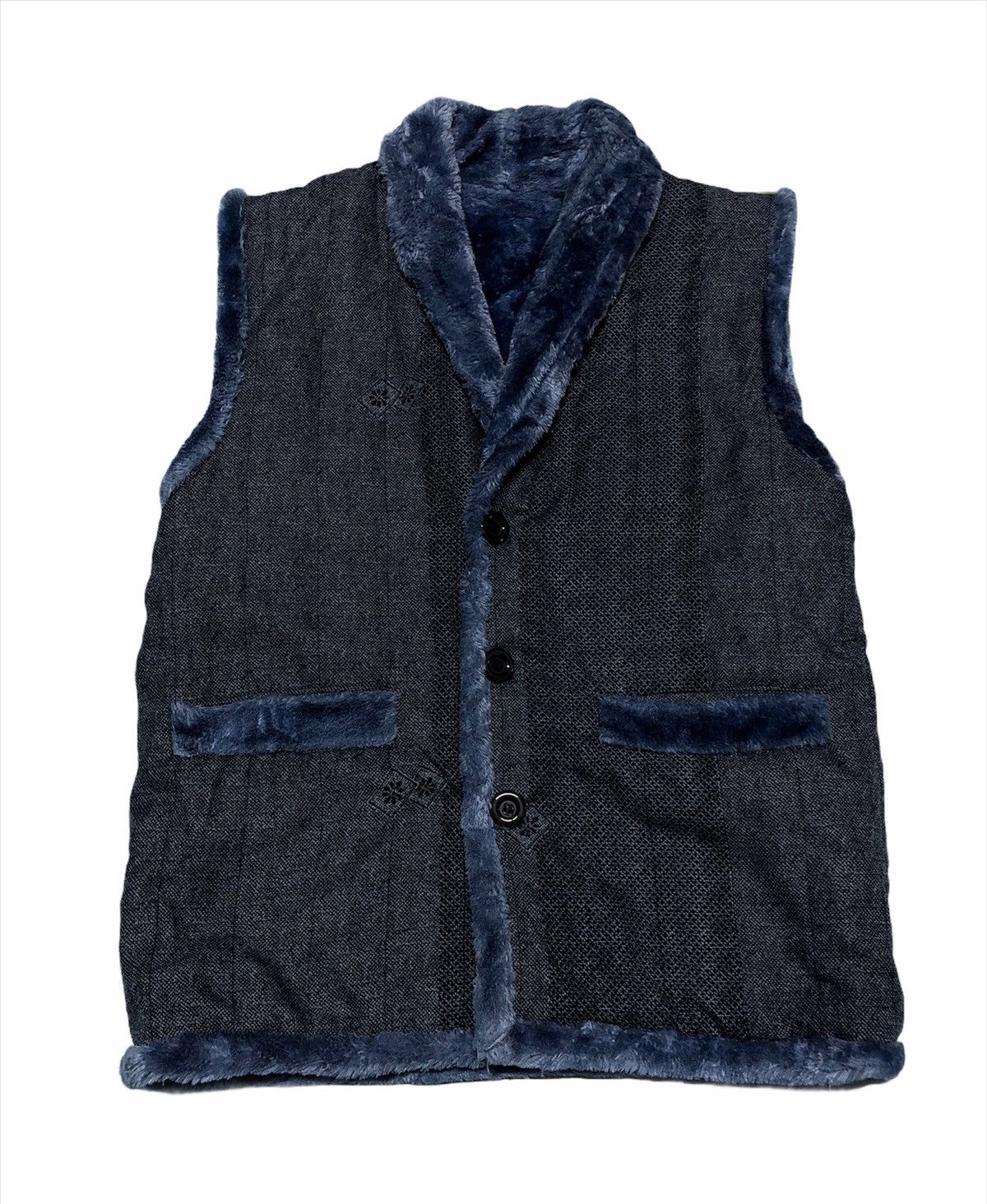 Japanese Brand Japanese Brand Vest Fleece Jacket Size US M / EU 48-50 / 2 - 1 Thumbnail