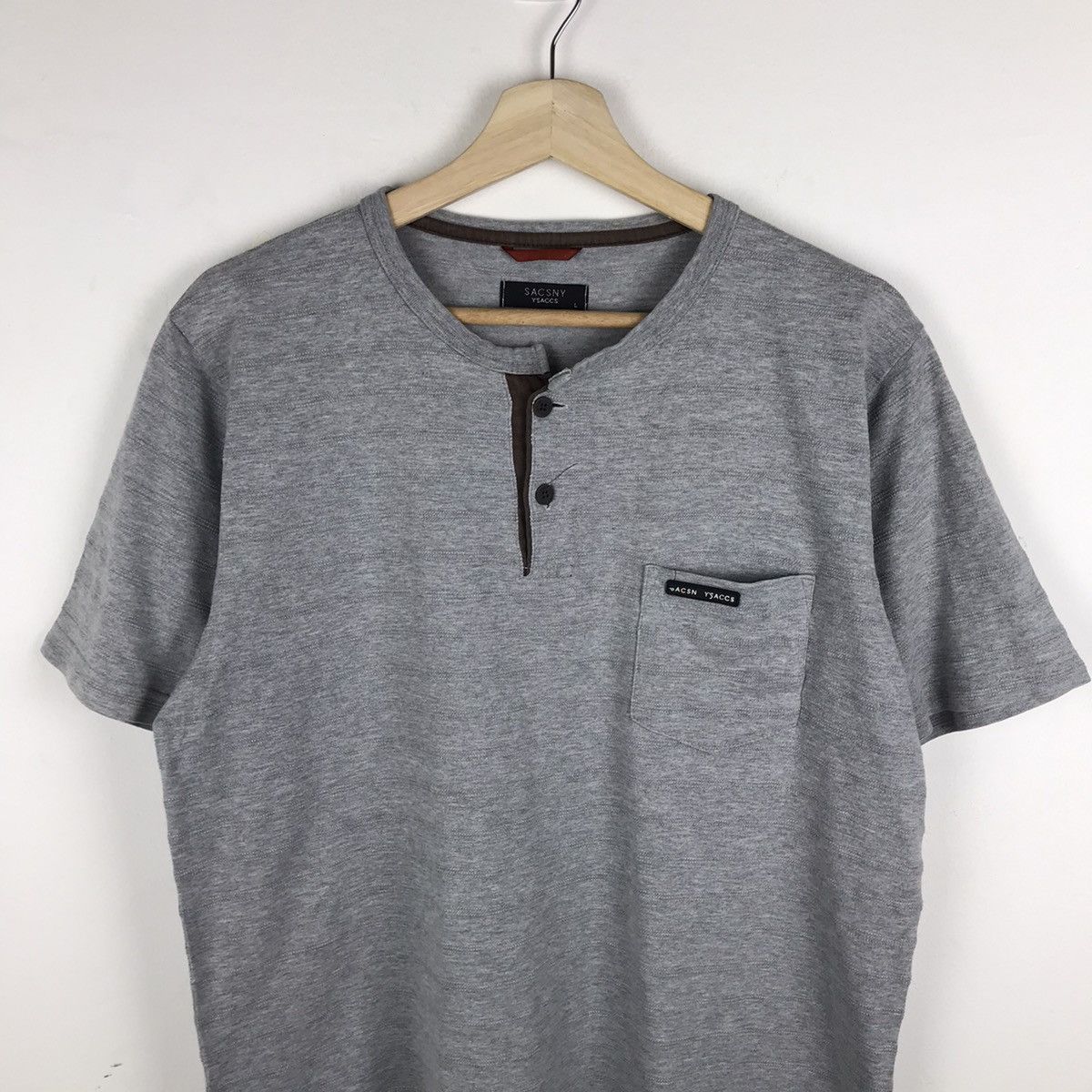 Designer × Japanese Brand × Yohji Yamamoto Japanese Designer Sacsny Y'saccs Tee by Yohjiyamamoto Size US L / EU 52-54 / 3 - 2 Thumbnail