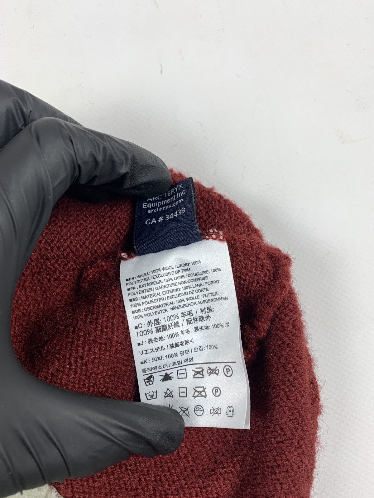 Arc'teryx Vintage Arcteryx Beanie Wool Navy Orange Hats Size ONE SIZE - 10 Thumbnail