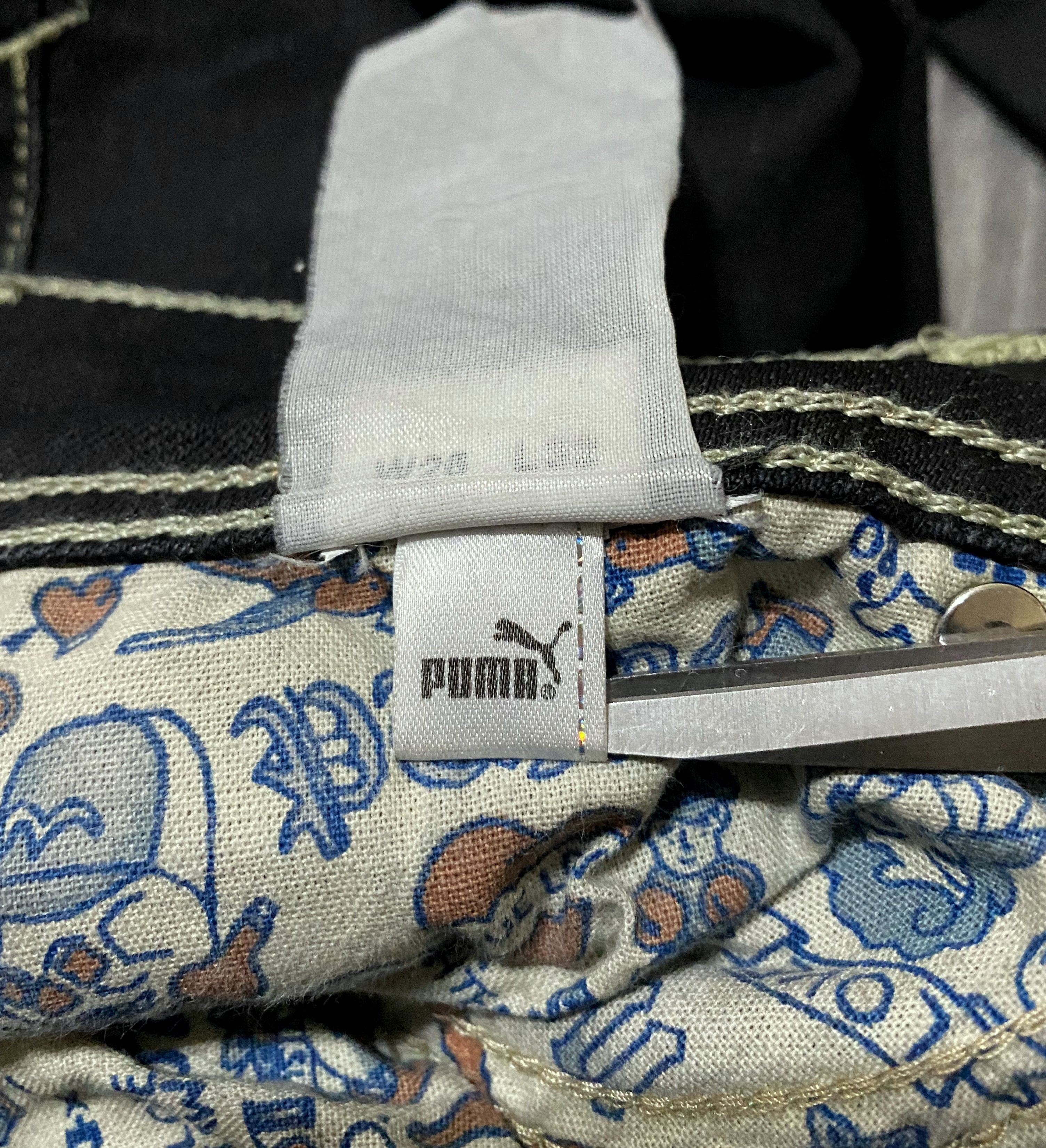 Evisu Evisu Puma Vintage Jeans Hand Painted Embroidery Logo Denim Size 26" / US 2 / IT 38 - 13 Thumbnail