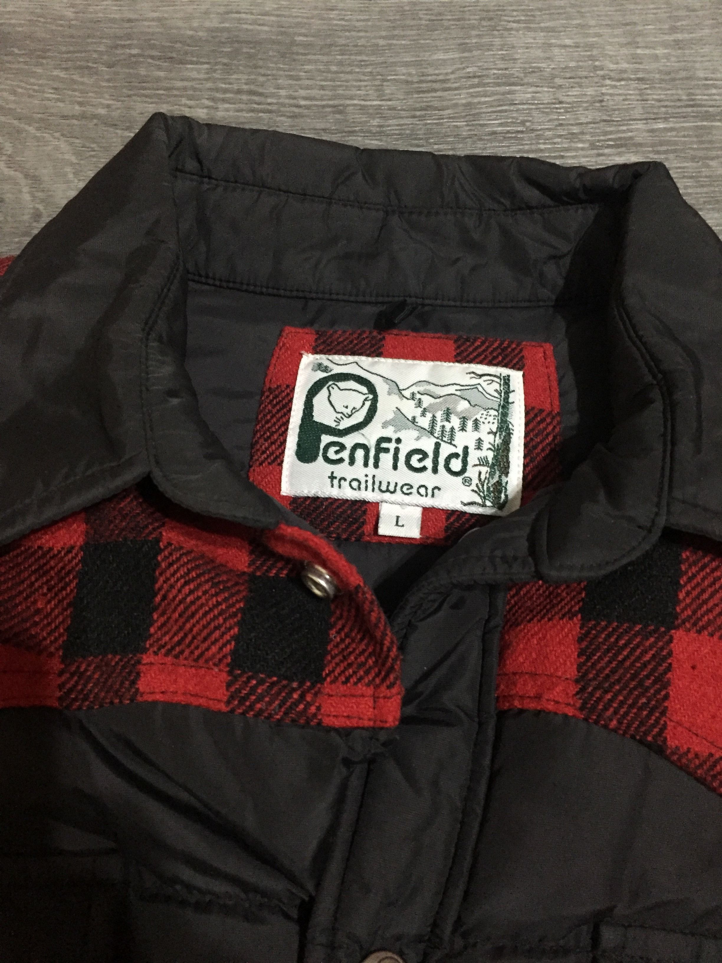 Penfield Penfield Rockford Classic Wool Plaid Nylon Down Jacket Size US M / EU 48-50 / 2 - 6 Thumbnail