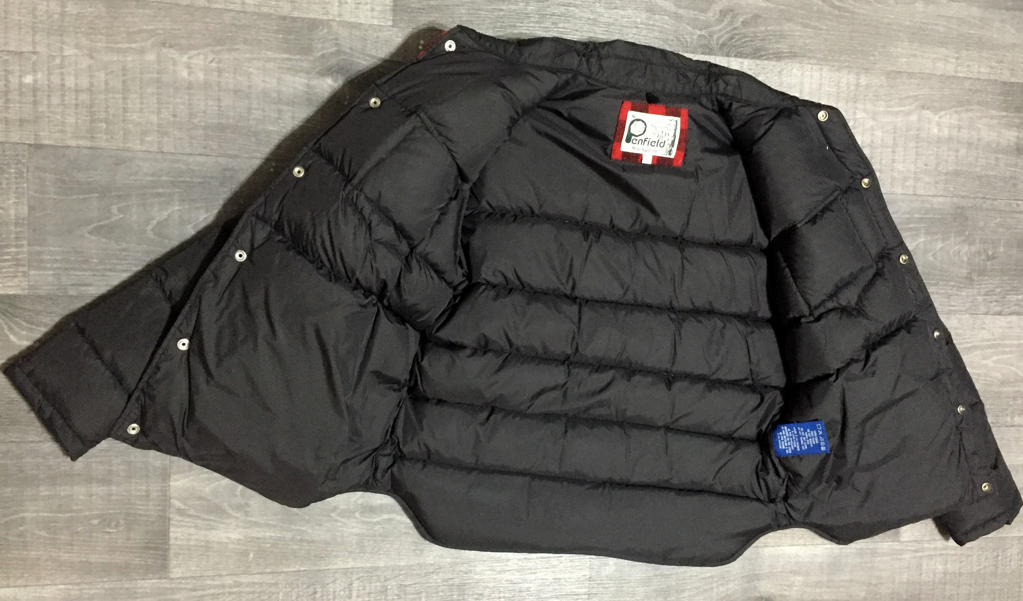 Penfield Penfield Rockford Classic Wool Plaid Nylon Down Jacket Size US M / EU 48-50 / 2 - 3 Thumbnail