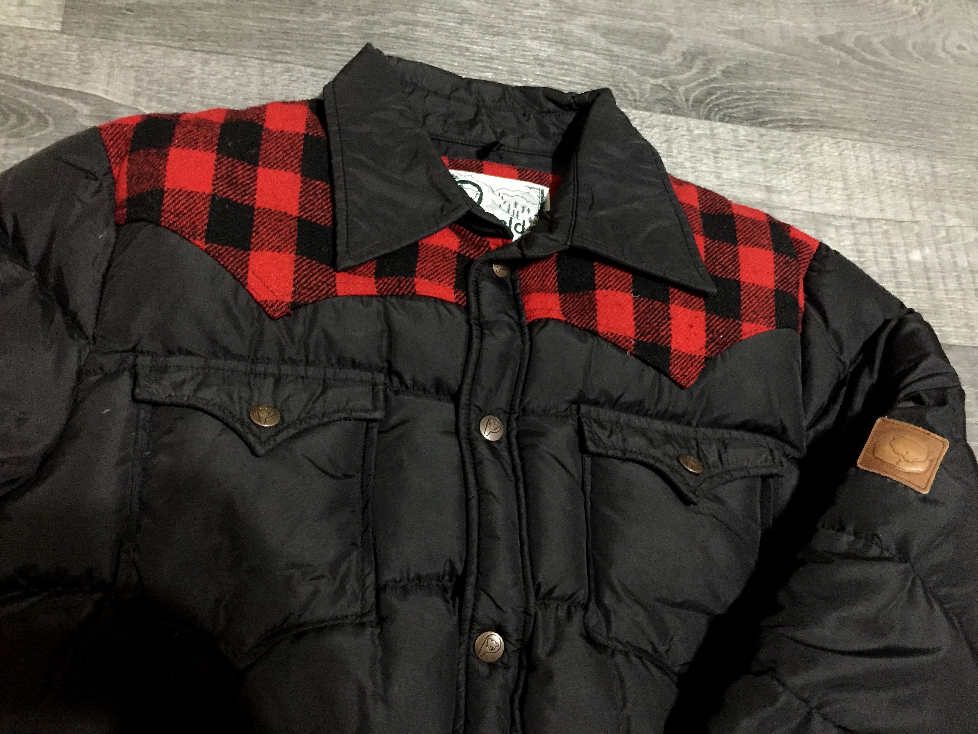 Penfield Penfield Rockford Classic Wool Plaid Nylon Down Jacket Size US M / EU 48-50 / 2 - 5 Thumbnail