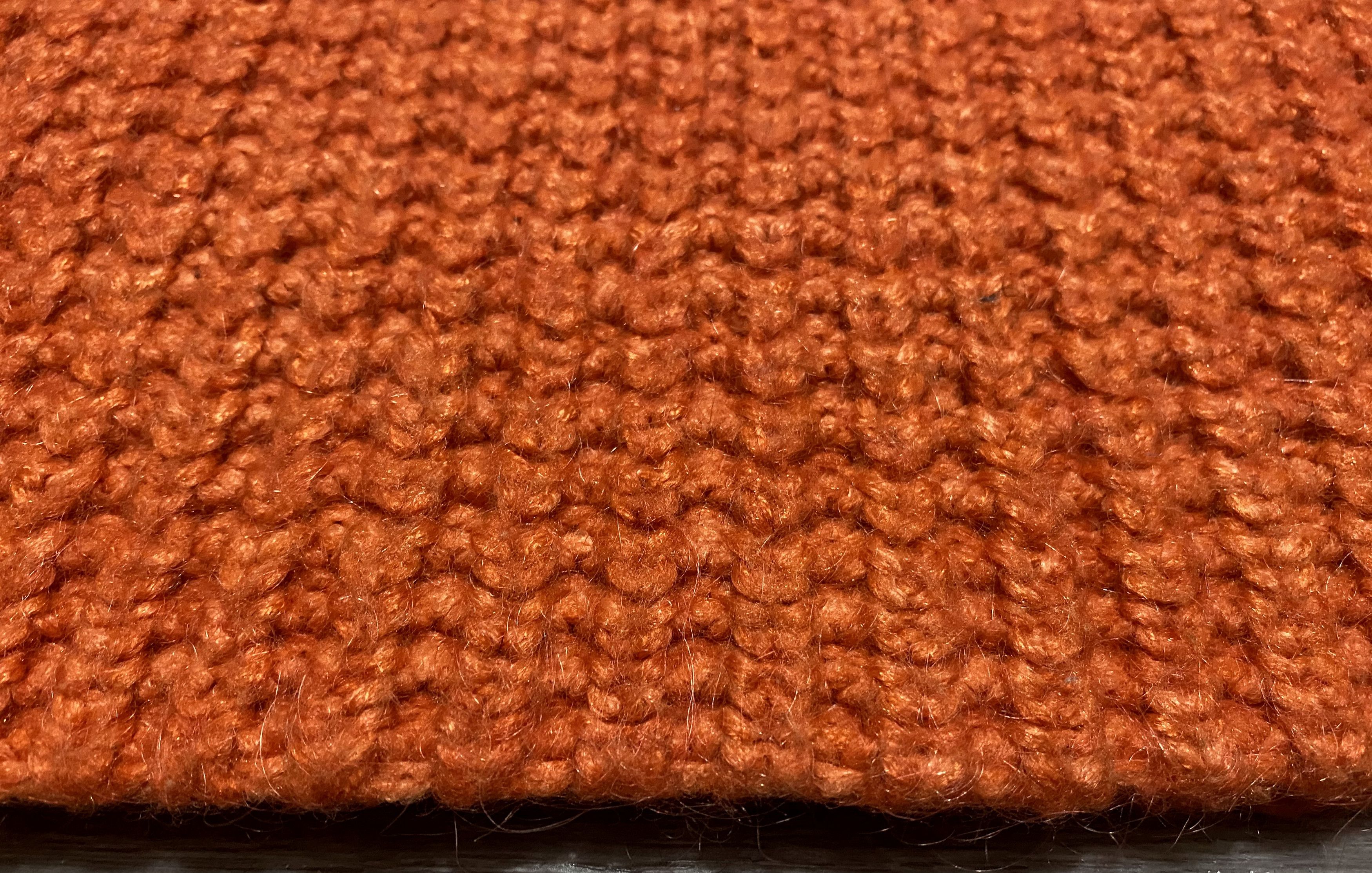 Salvatore Ferragamo Women's Ferragamo Orange Heavy Mohair Turtleneck Sweater Size M / US 6-8 / IT 42-44 - 6 Thumbnail