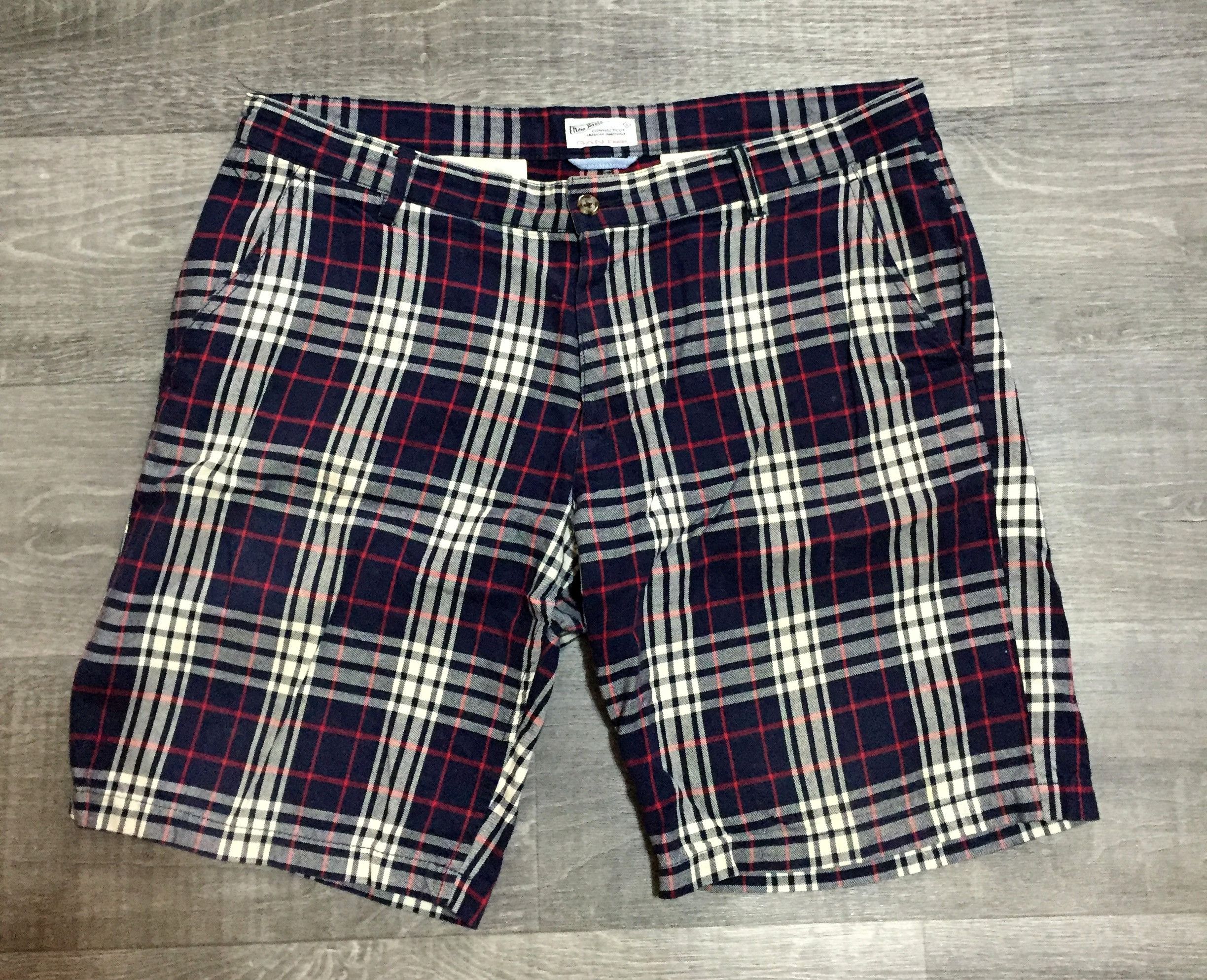 Gant Rugger Gant Rugger Checker Plaid Chino Shorts Burberry Styled Size US 33 - 2 Thumbnail