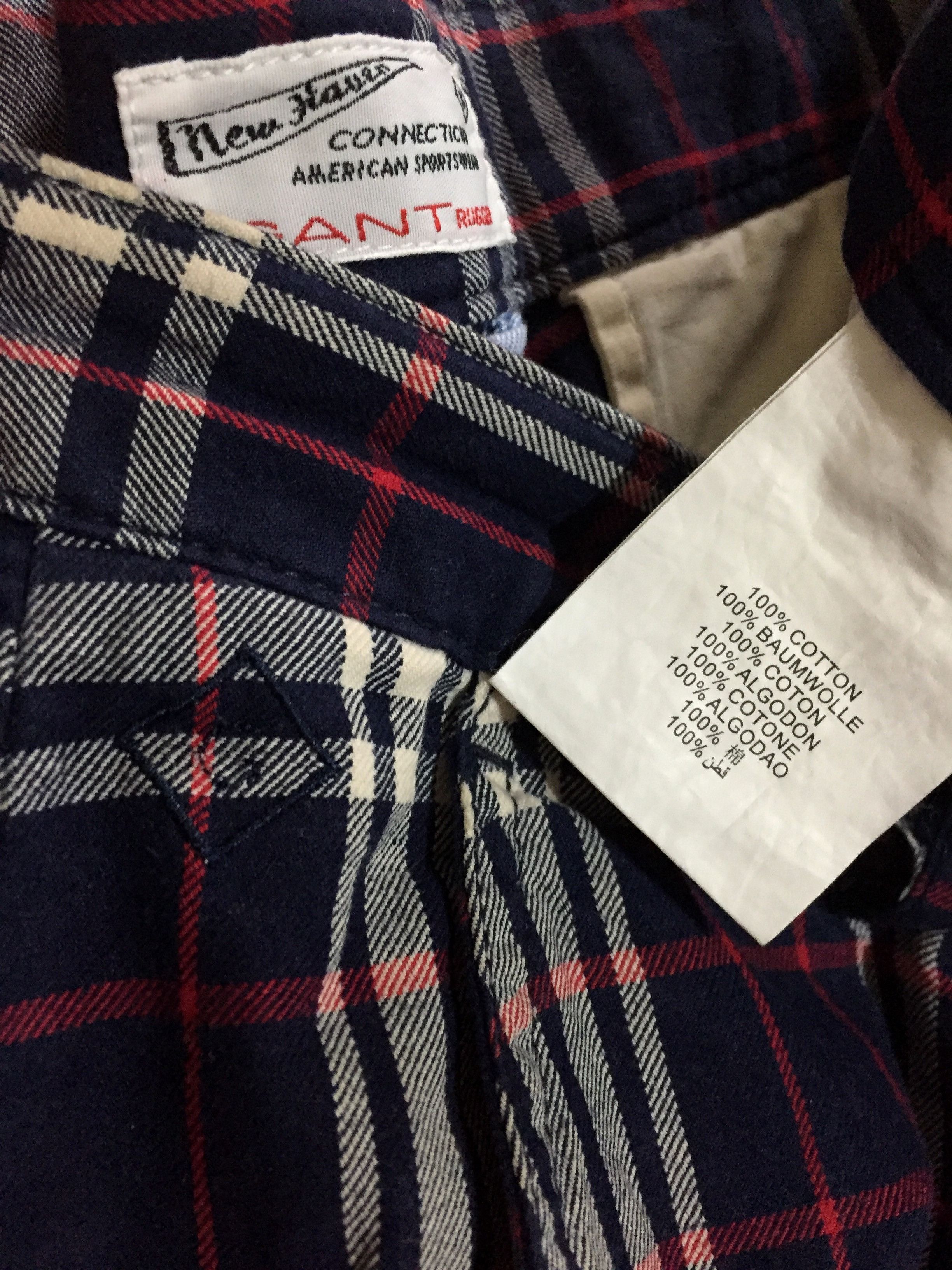 Gant Rugger Gant Rugger Checker Plaid Chino Shorts Burberry Styled Size US 33 - 5 Thumbnail