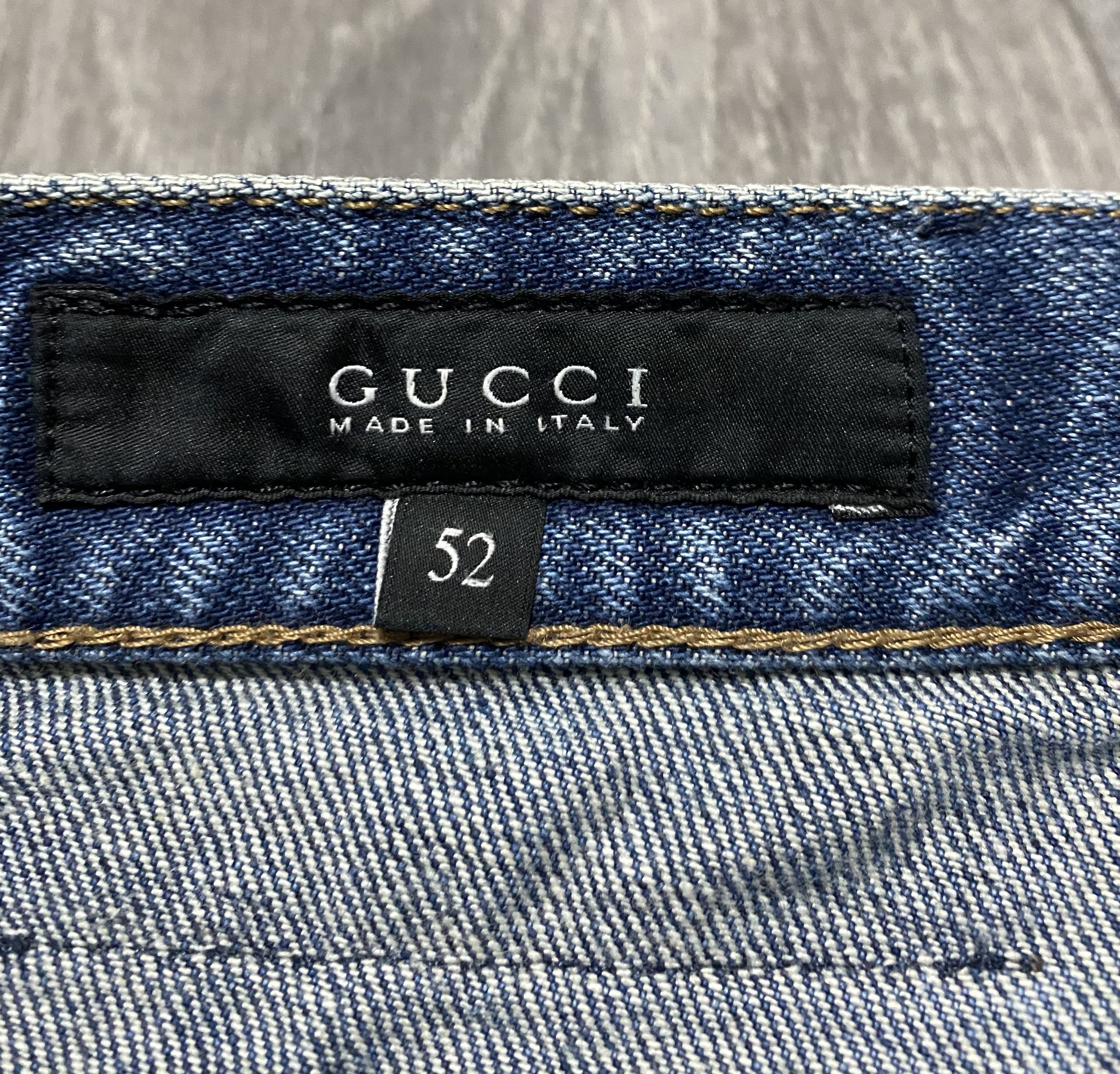 Gucci Gucci Regular Fit Jeans Denim Size US 36 / EU 52 - 5 Thumbnail
